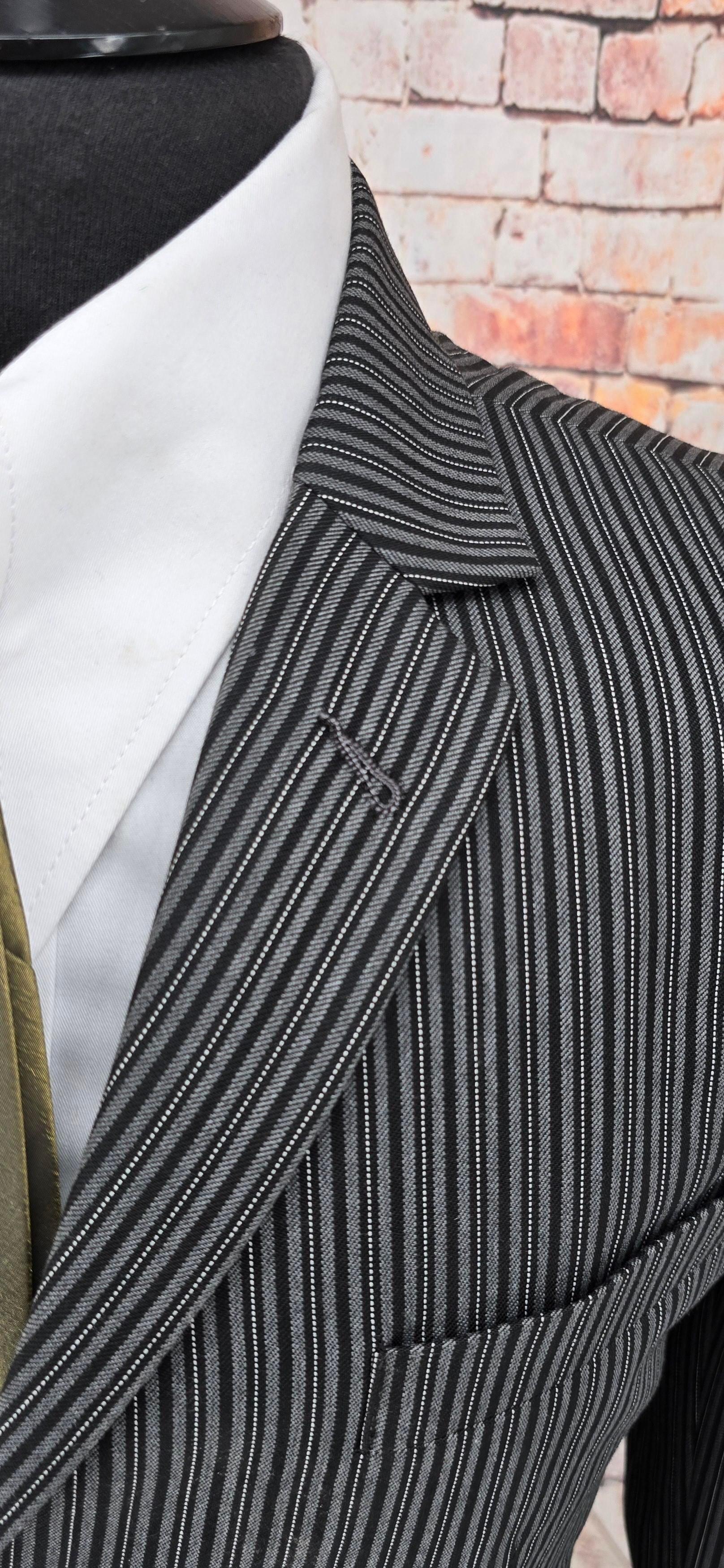 Ervin - Black & white Striped Boating Blazer