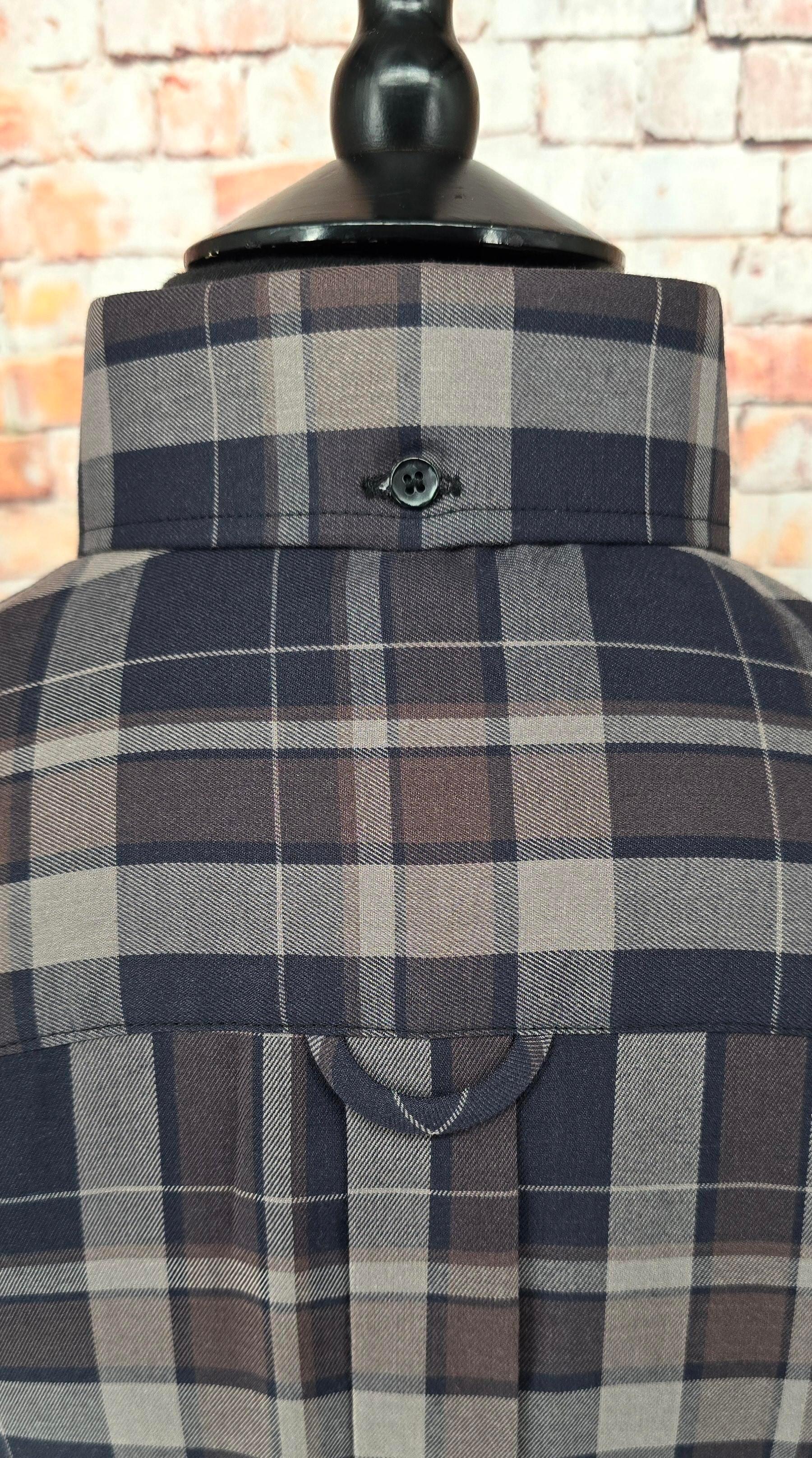 Reggie - Checked Soft Short Sleeve Cotton Shirt