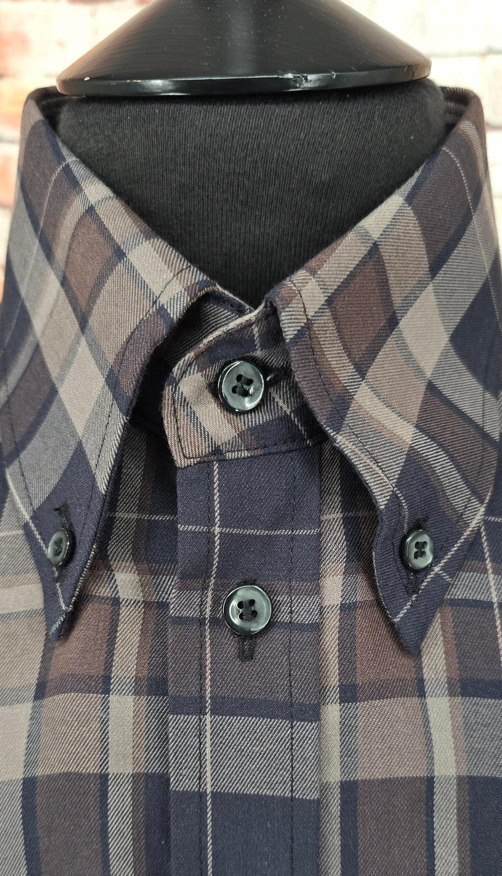 Reggie - Checked Soft Short Sleeve Cotton Shirt