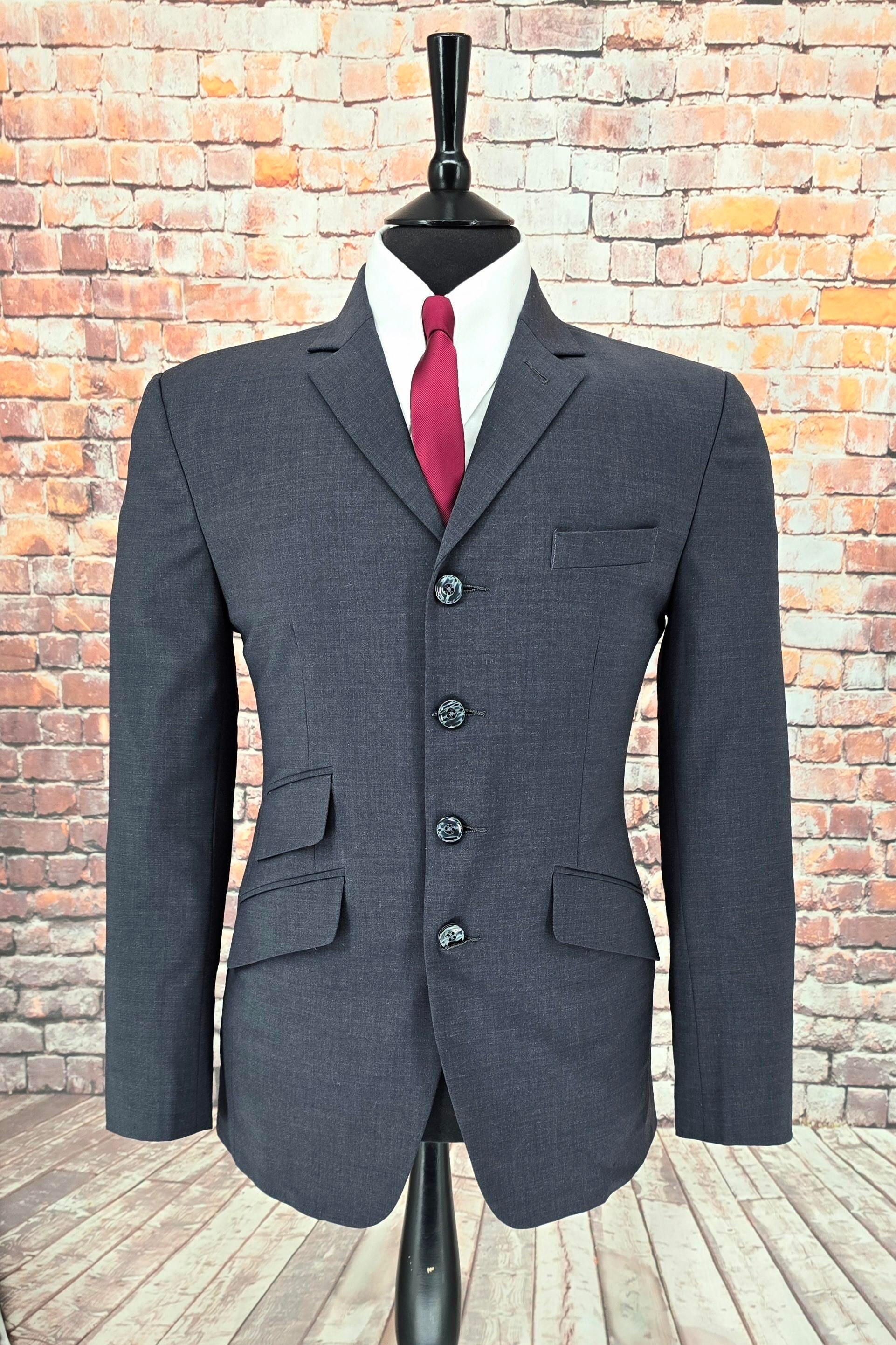 Joseph - Dark Grey 4 Button Suit