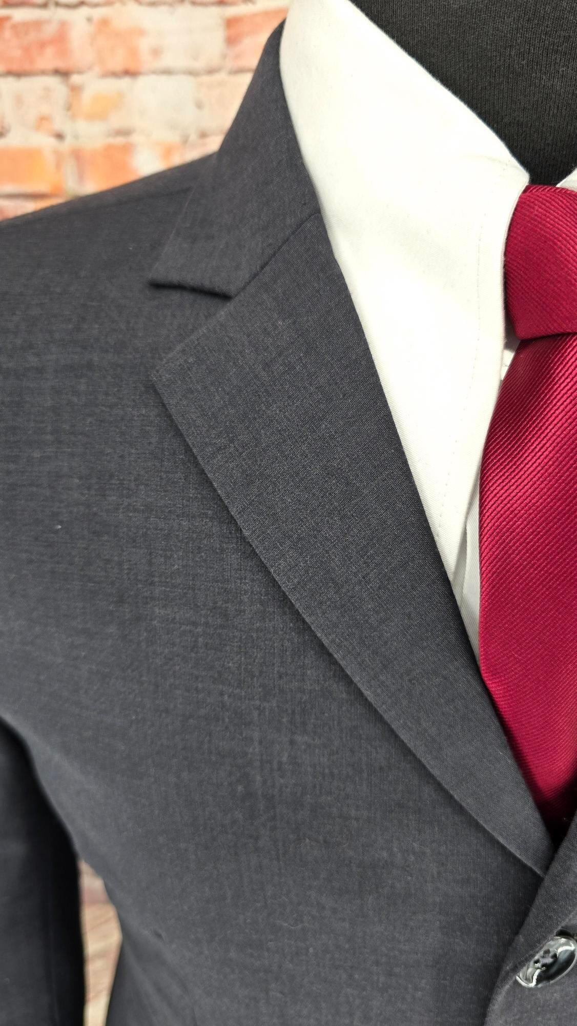 Joseph - Dark Grey 4 Button Suit