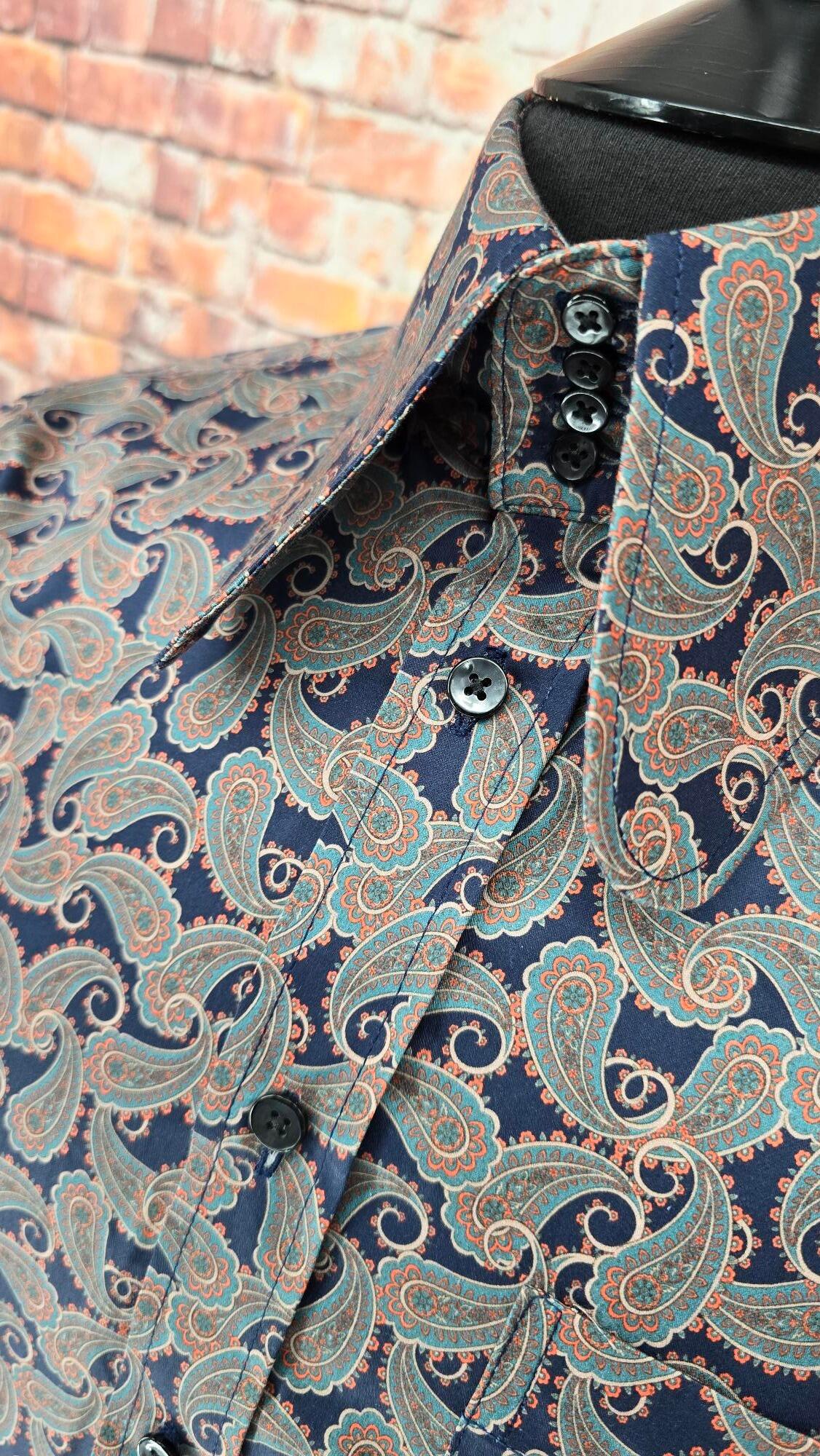 Garath - Luxurious Paisley Cotton Shirt