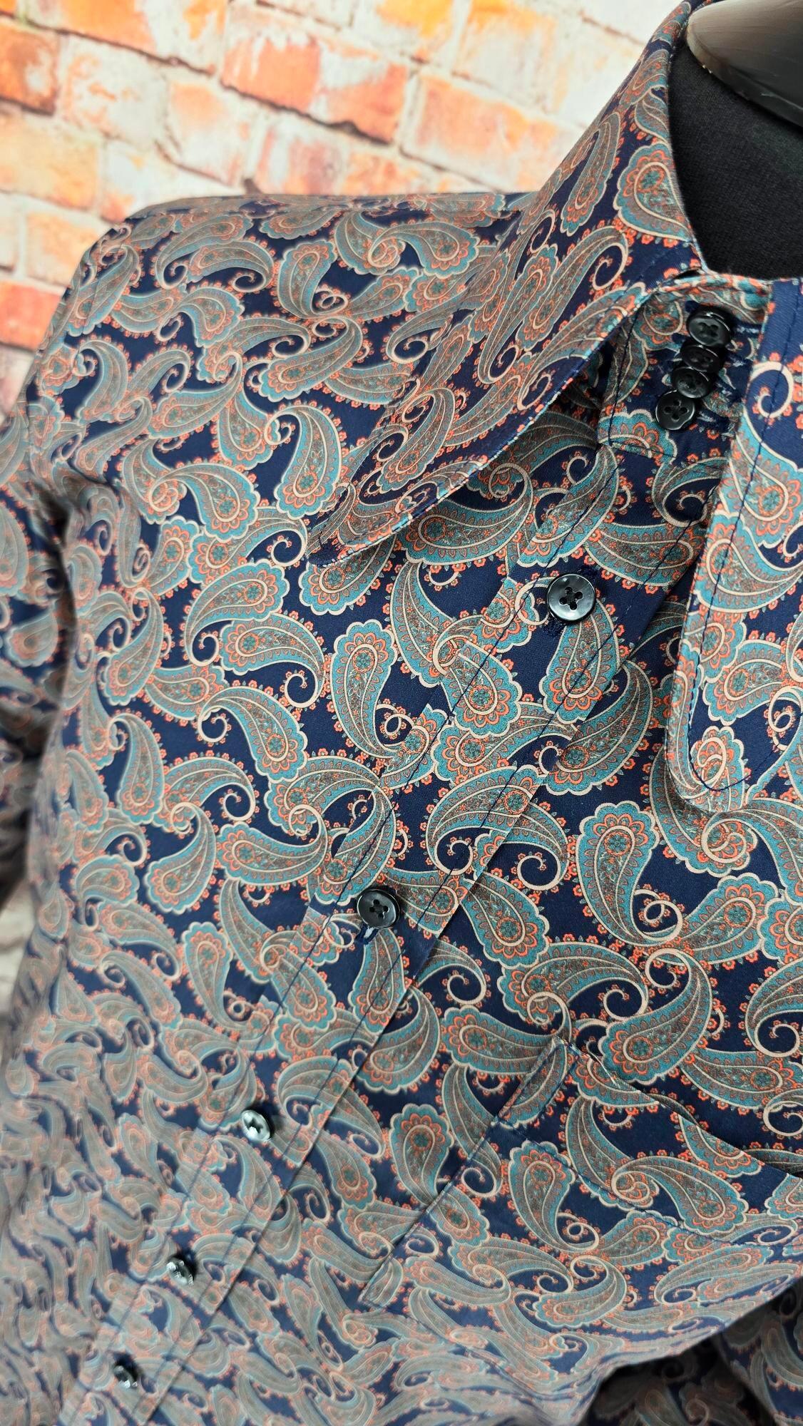 Garath - Luxurious Paisley Cotton Shirt