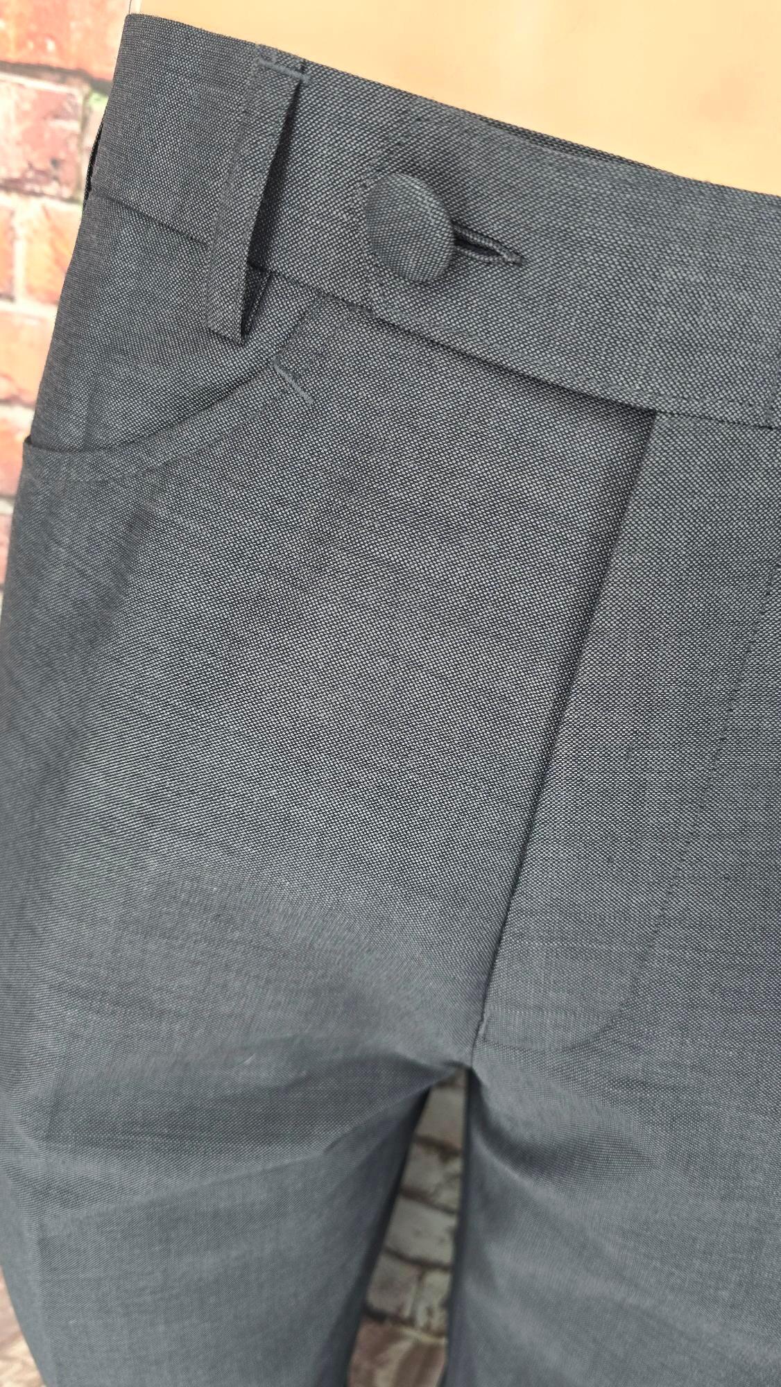 Lindell - Silver & Black Mohair Two-Tone Suit With Black Velvet Collar