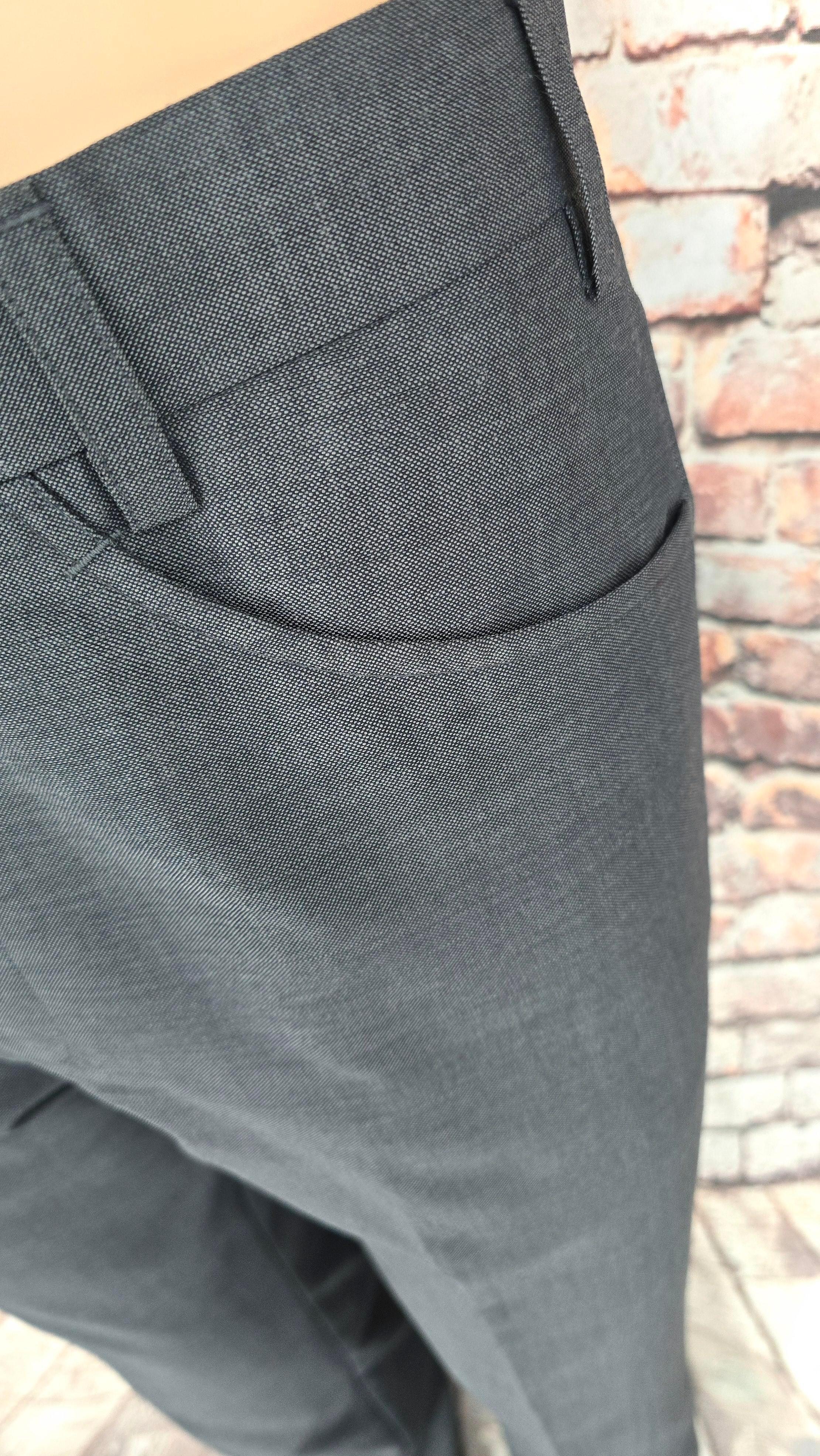 Lindell - Silver & Black Mohair Two-Tone Suit With Black Velvet Collar