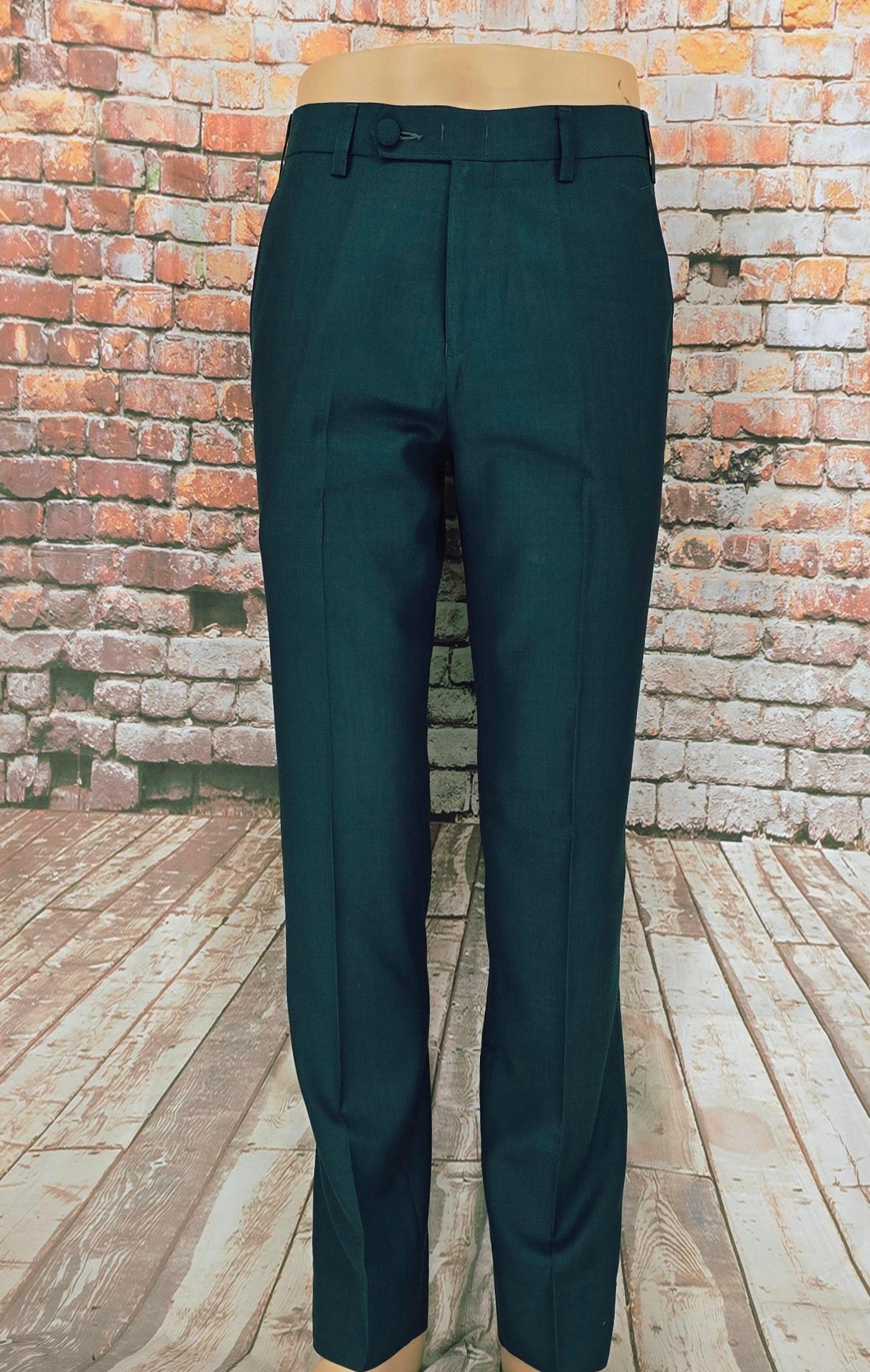 Mervin - Dark Teal Suit With Velvet Collar