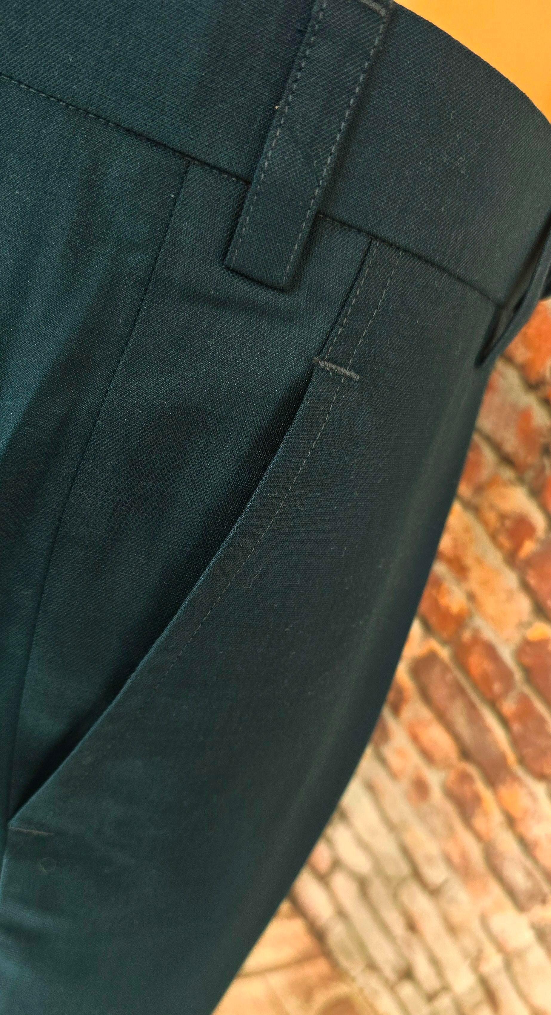 Mervin - Dark Teal Suit With Velvet Collar
