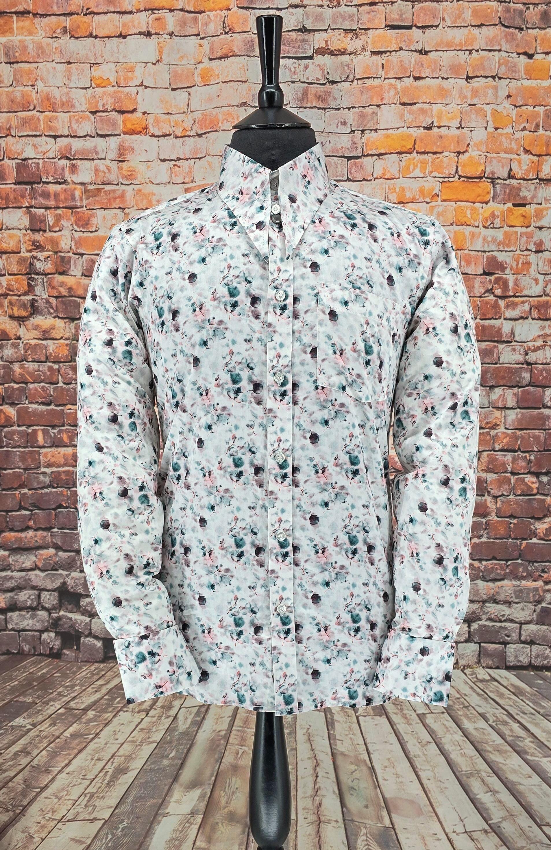 Martin - Floral leaf Print Shirt
