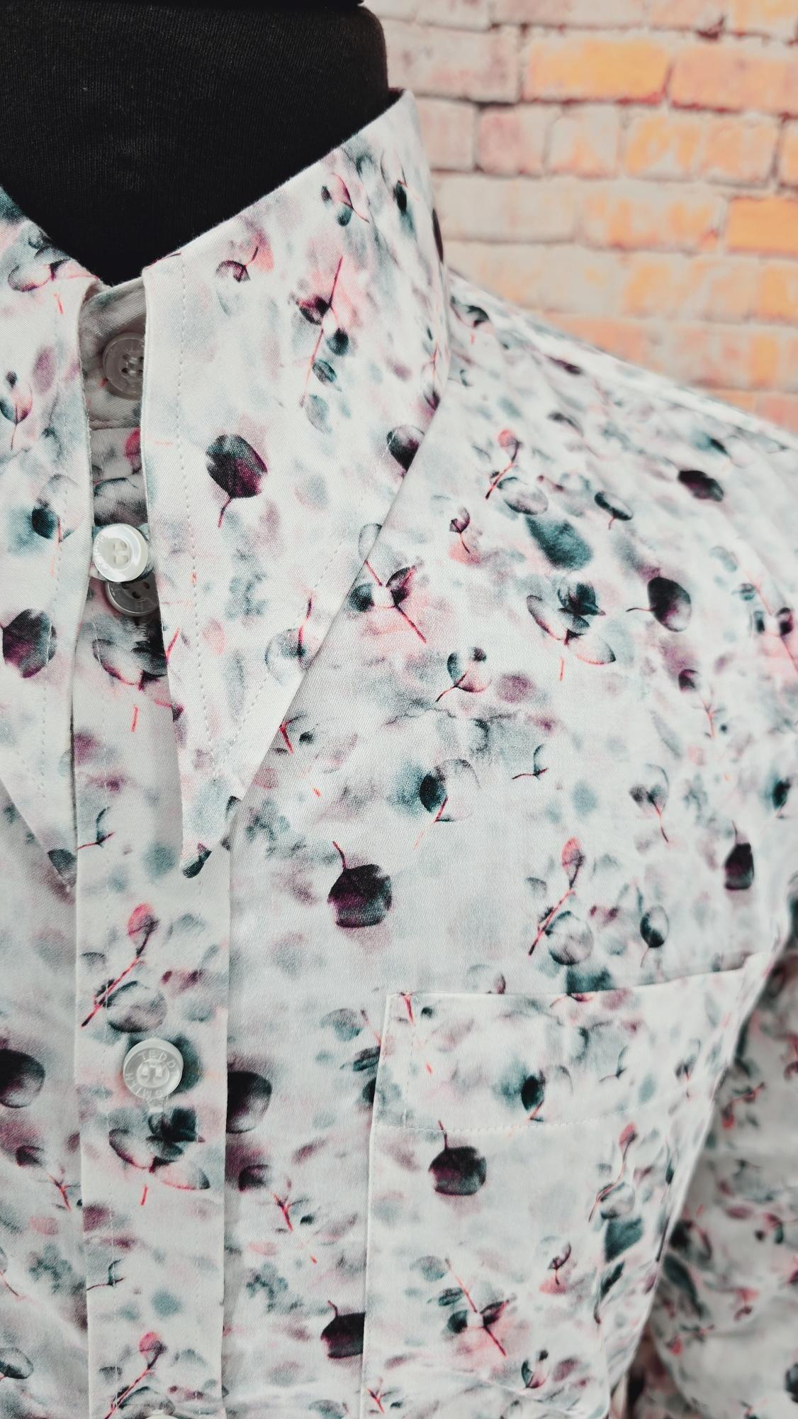 Martin - Floral leaf Print Shirt