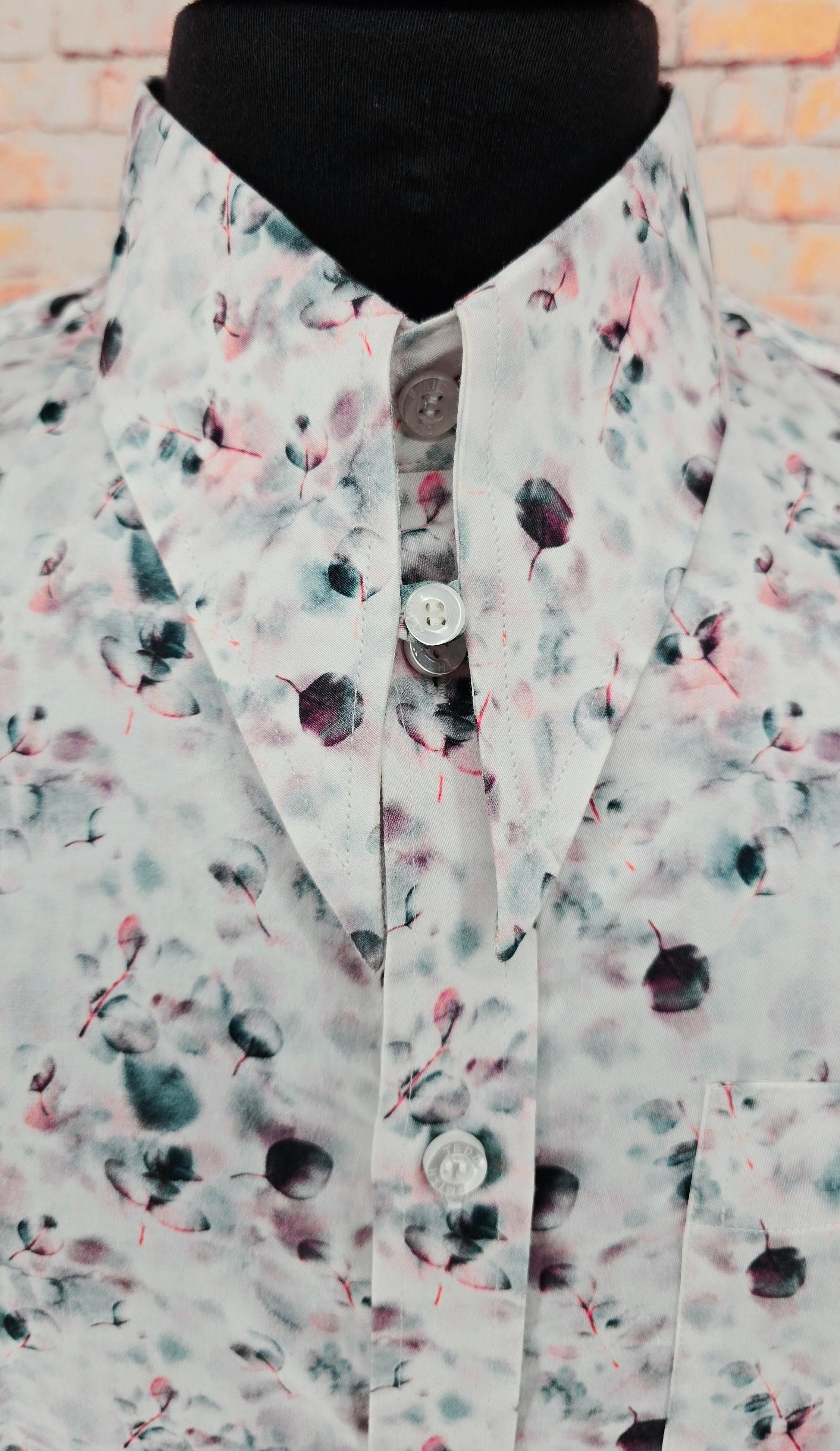 Martin - Floral leaf Print Shirt