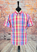 Delford - Multi Checked Short Sleeved Shirt