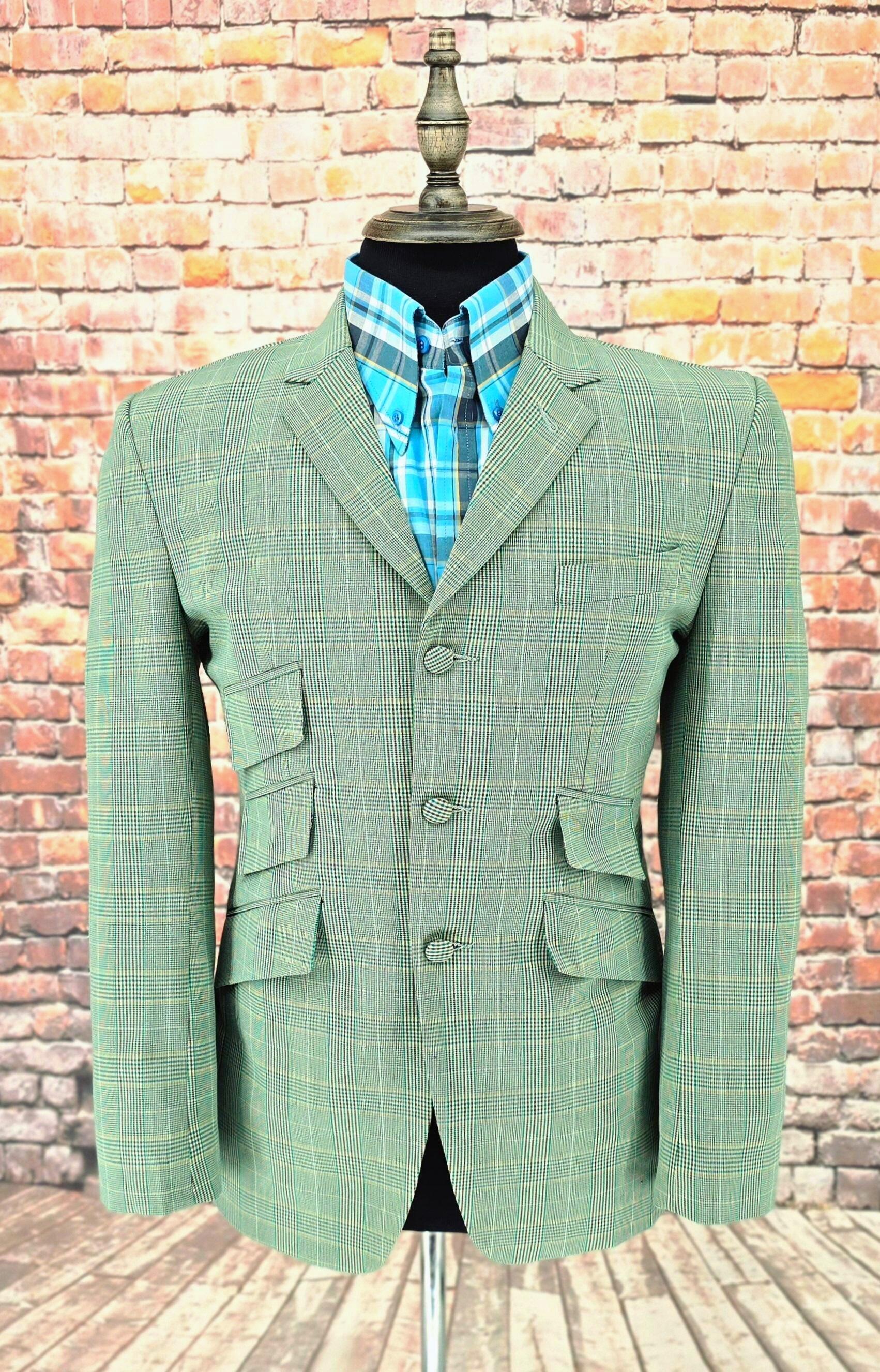 Steadman -  Green Checked Suit