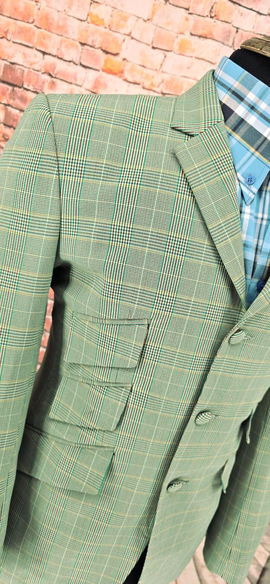 Steadman -  Green Checked Suit