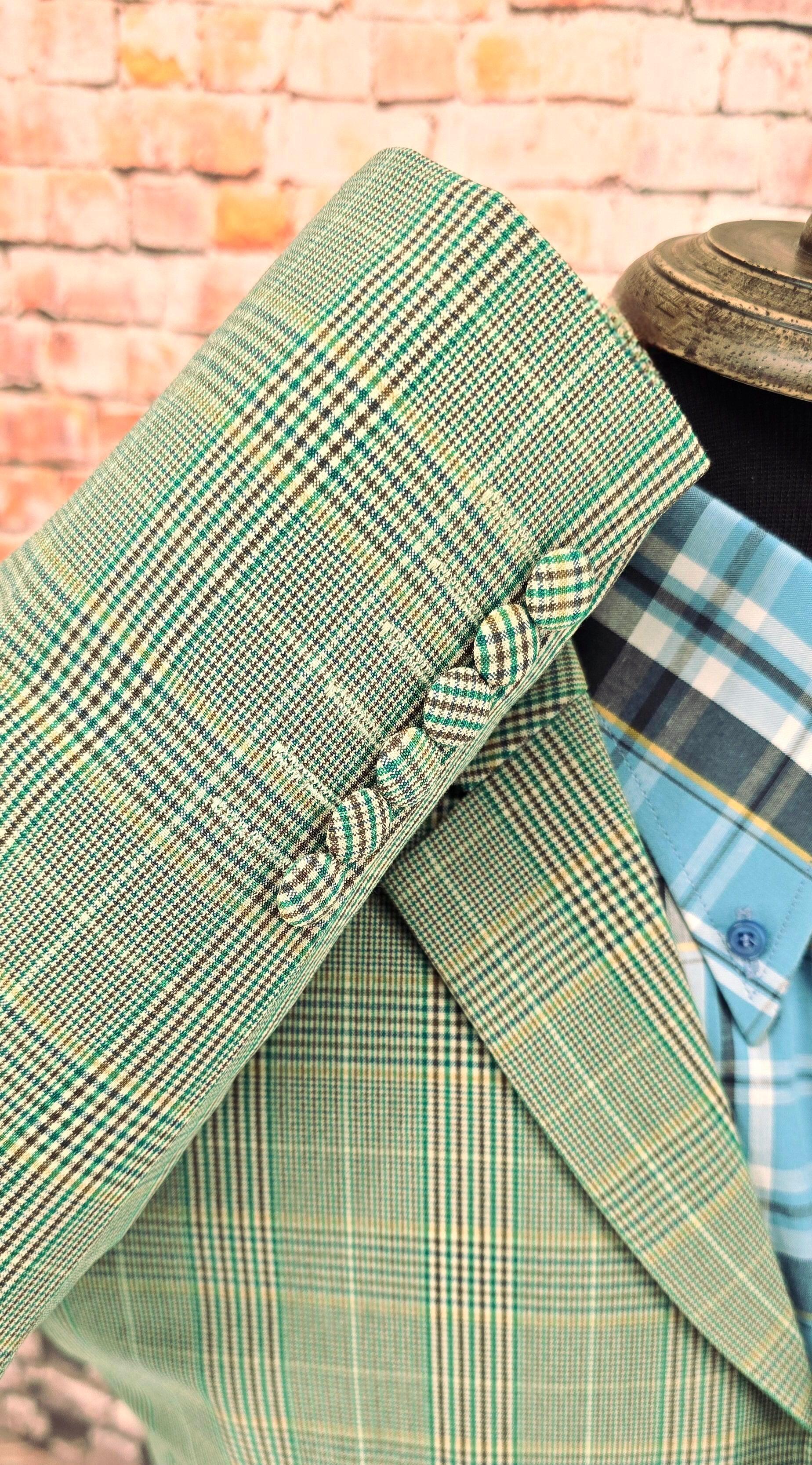Steadman -  Green Checked Suit