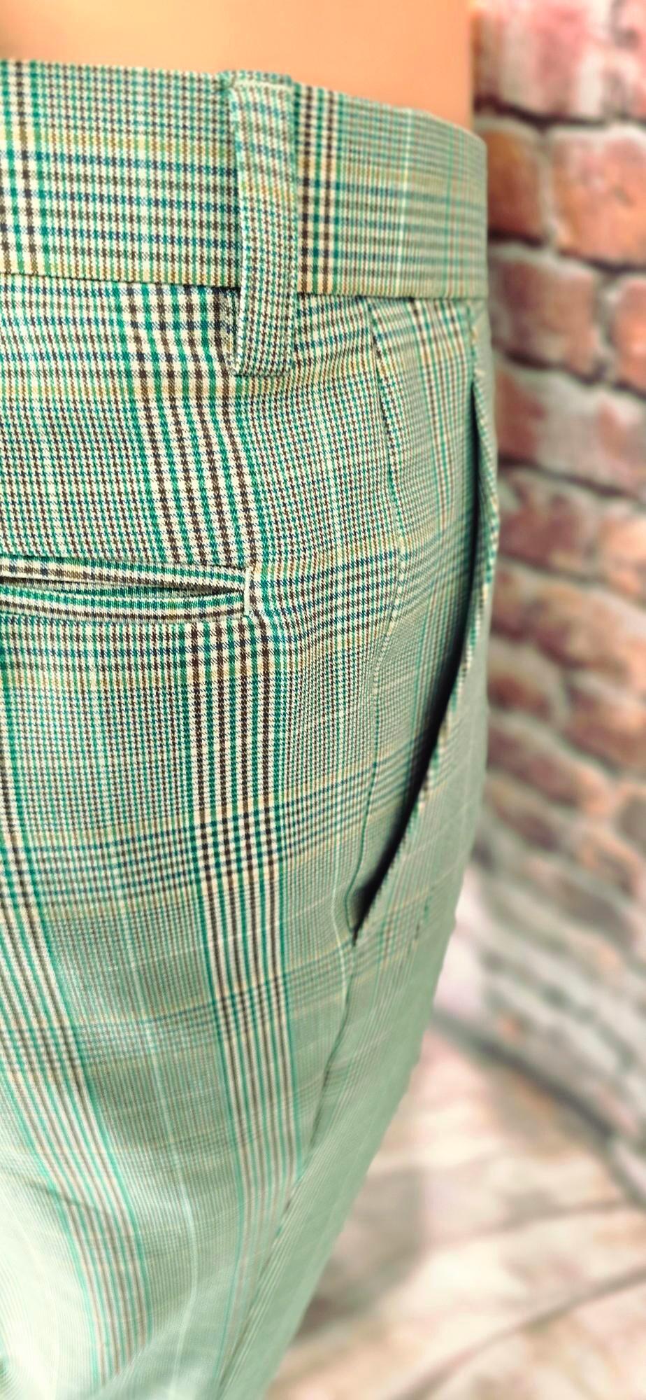 Steadman -  Green Checked Suit