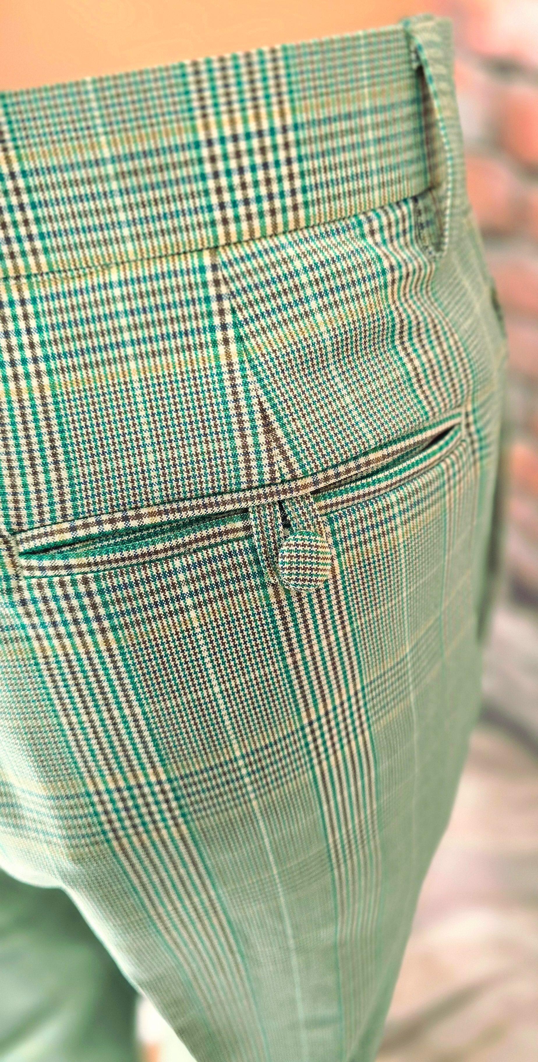 Steadman -  Green Checked Suit