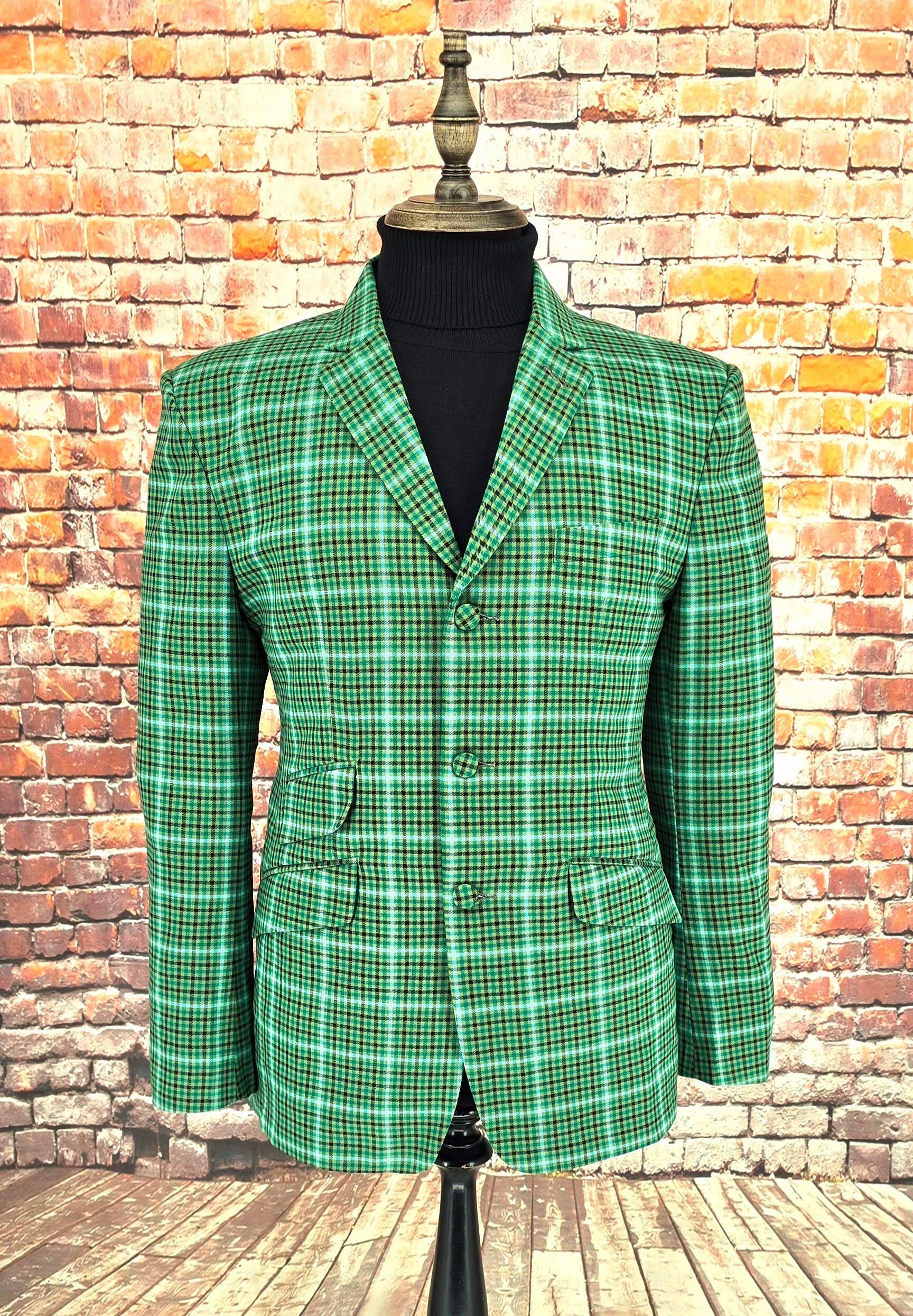 Herbert- Checked Green Suit