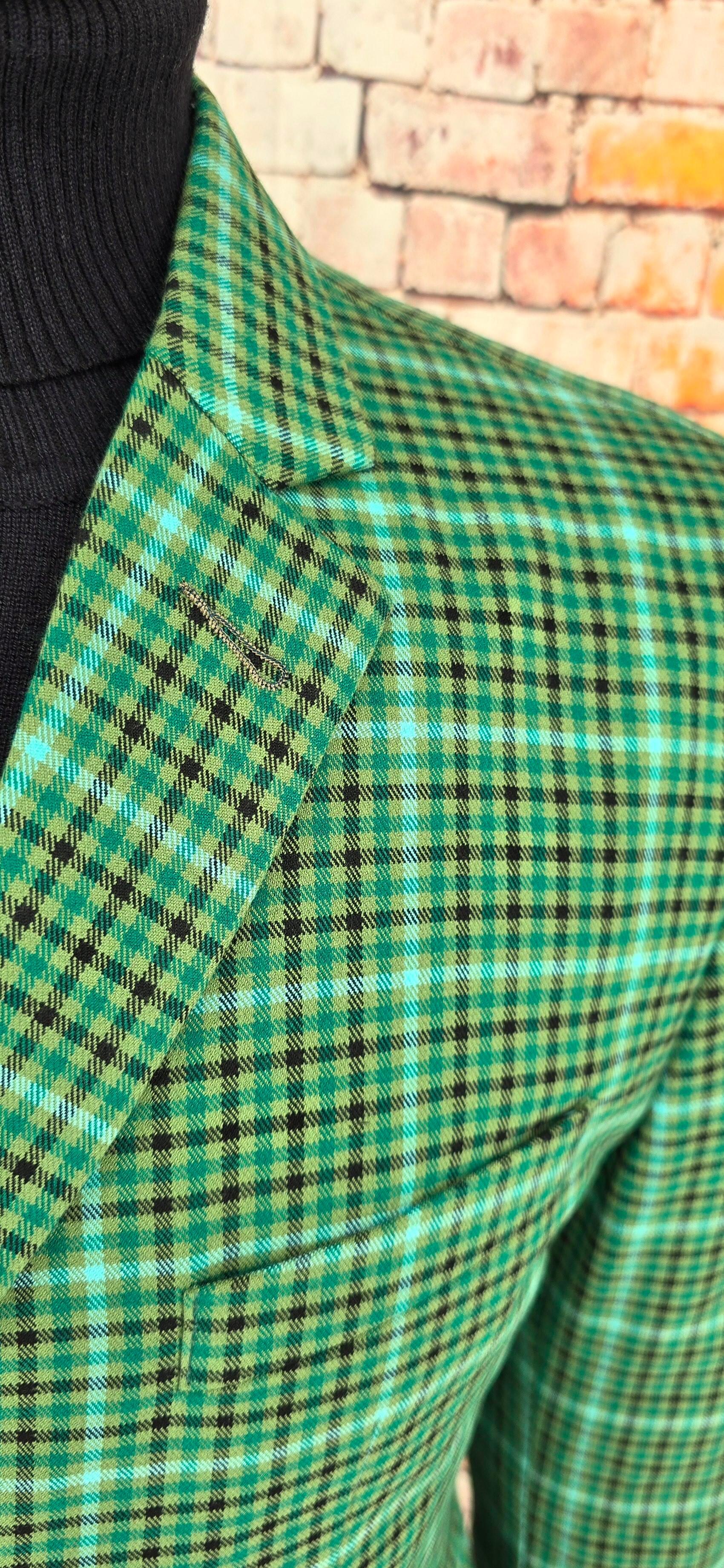 Herbert- Checked Green Suit