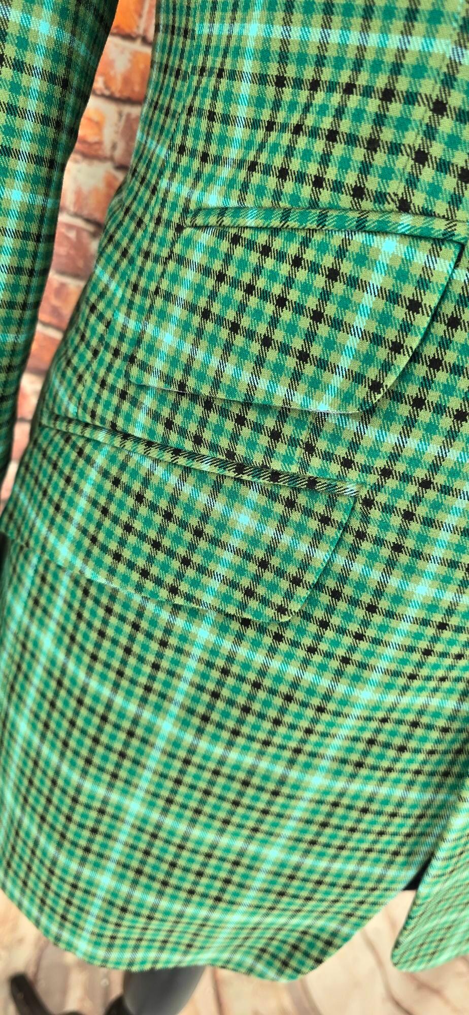 Herbert- Checked Green Suit