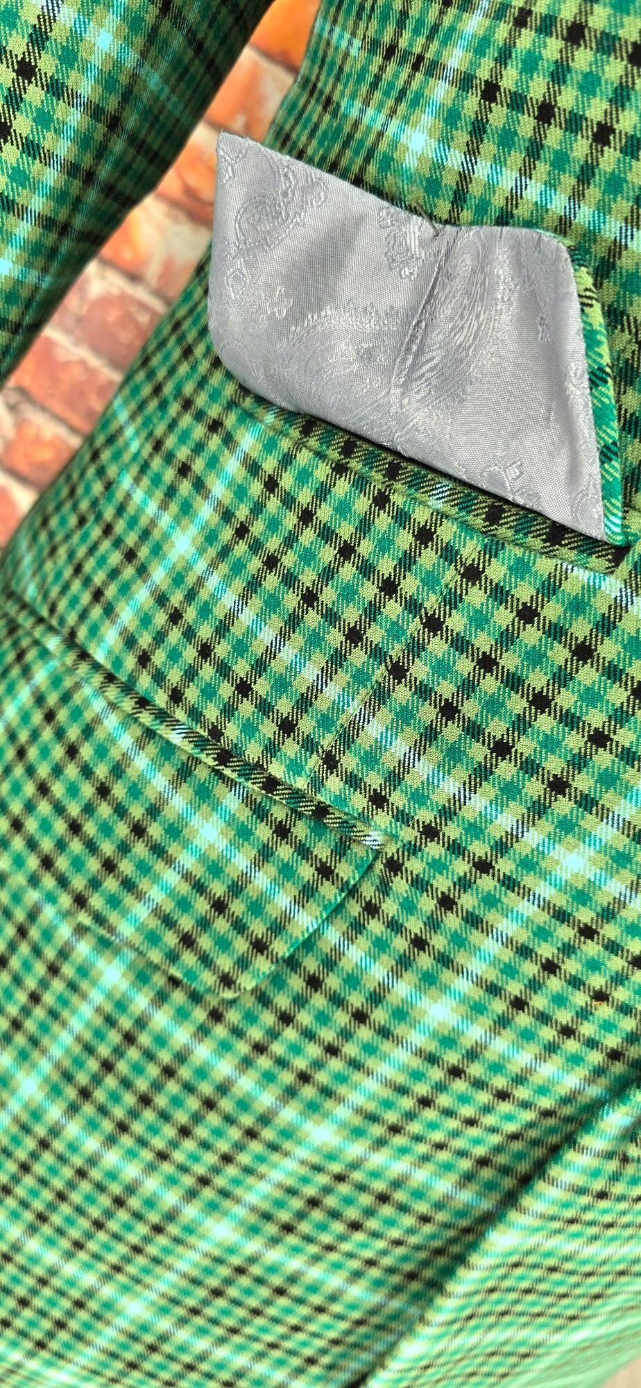 Herbert- Checked Green Suit