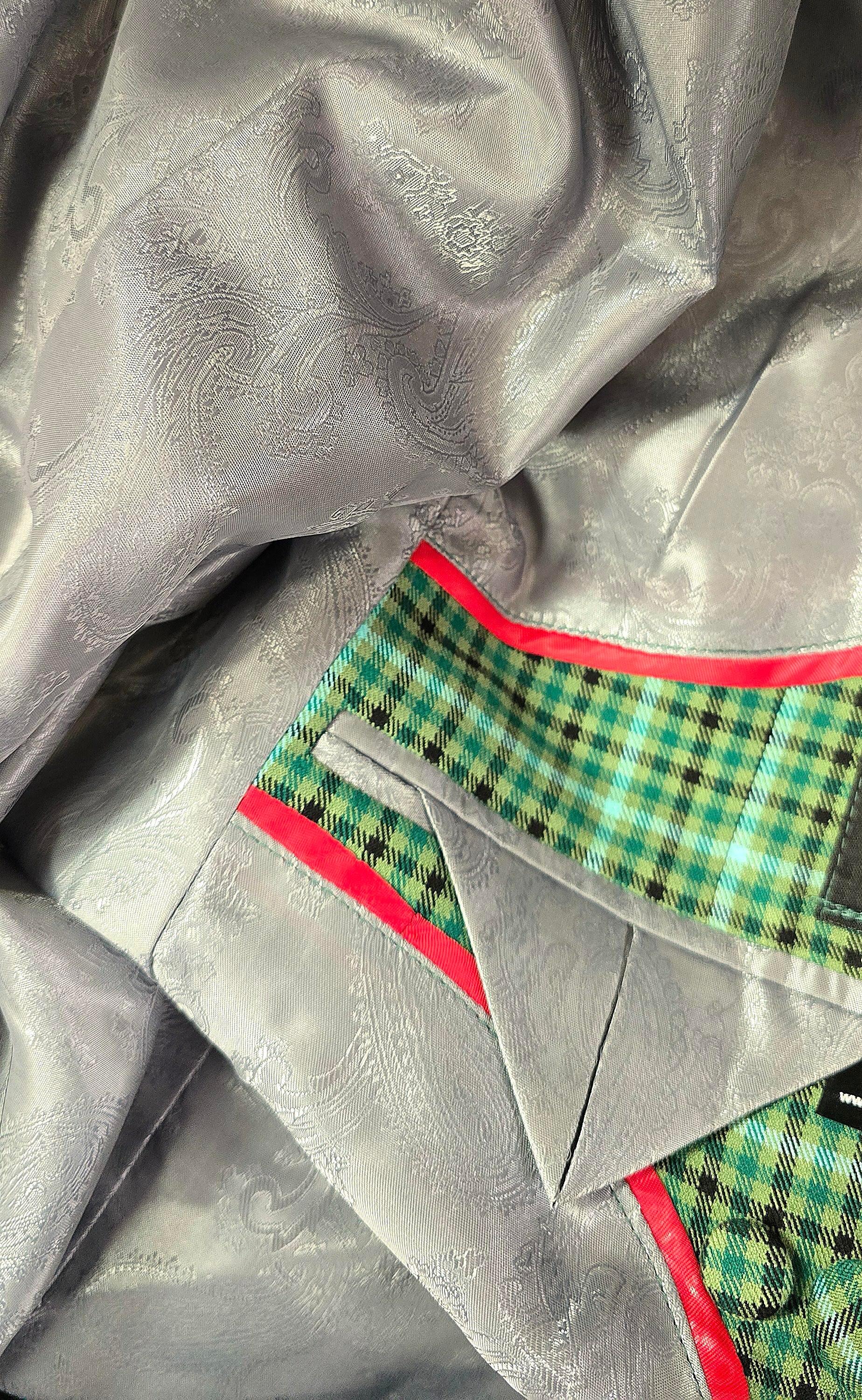 Herbert- Checked Green Suit