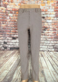 Jeffery Brown Burgundy & Ecru Trouser