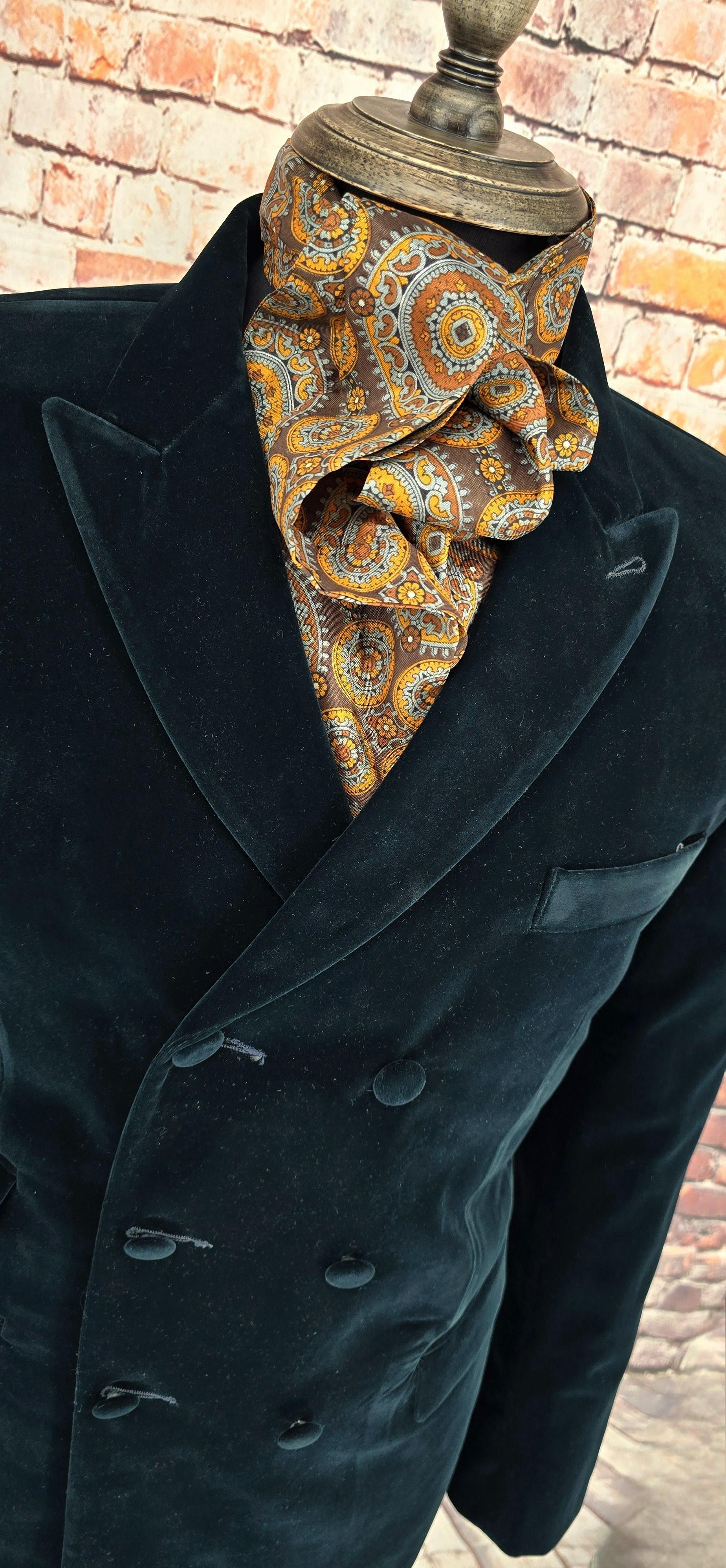 Jonty - Velvet Forest Green Double Breasted Jacket