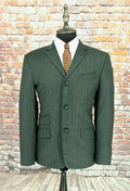 Remi - Green With Orange Pinstriped Suit