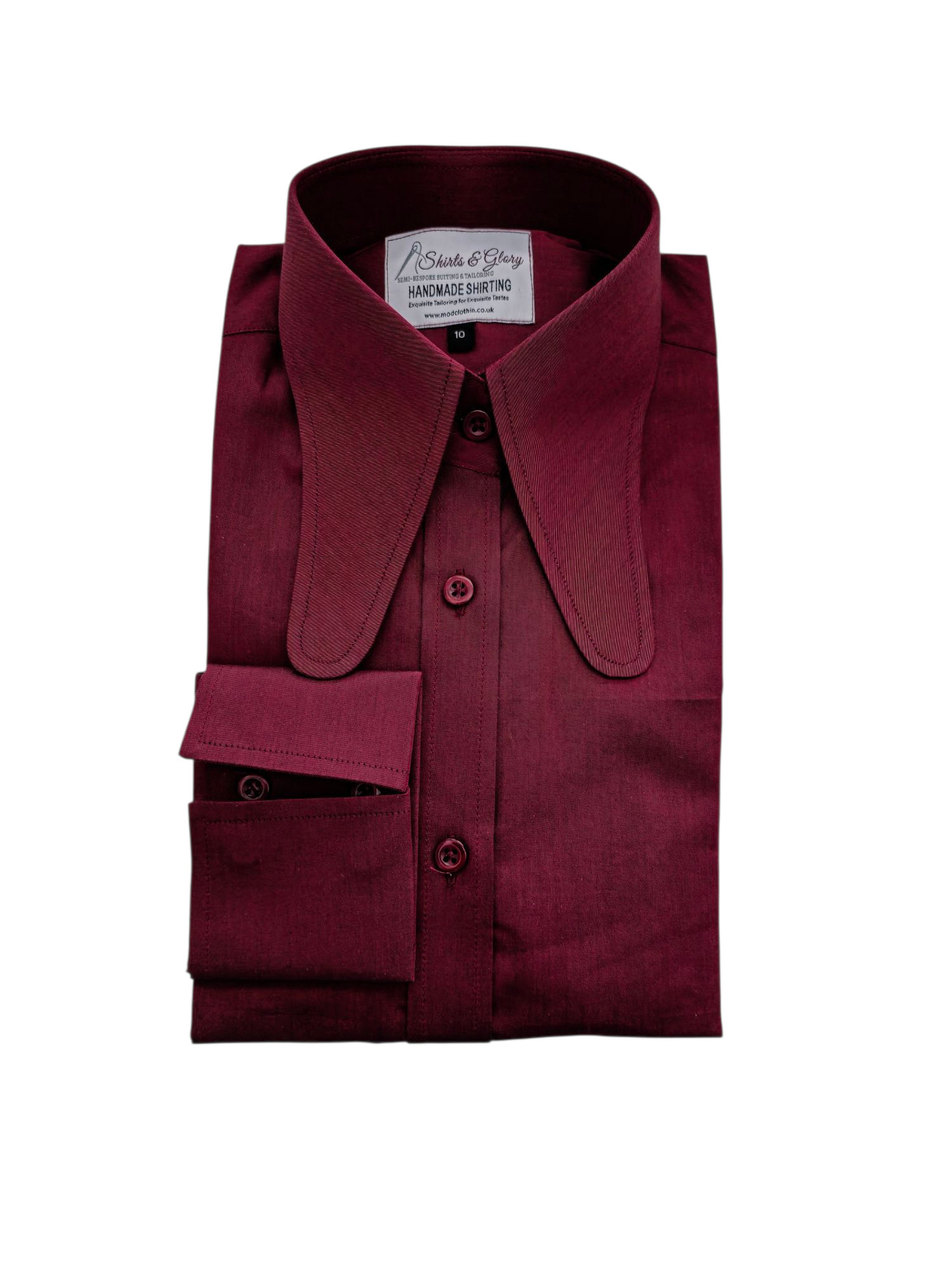 Sonia - Women's Long Sleeve Beagle Collar Shirt