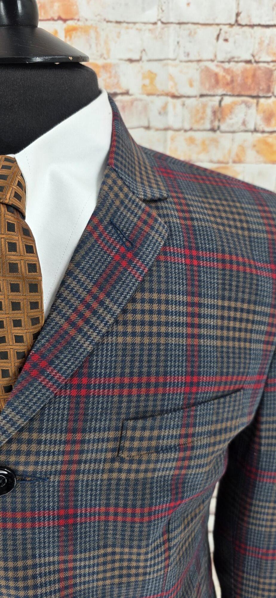 Stanley - Red Check Suit