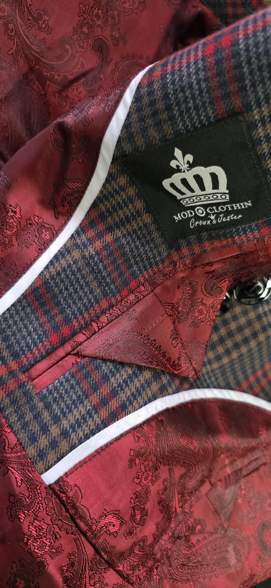 Stanley - Red Check Suit
