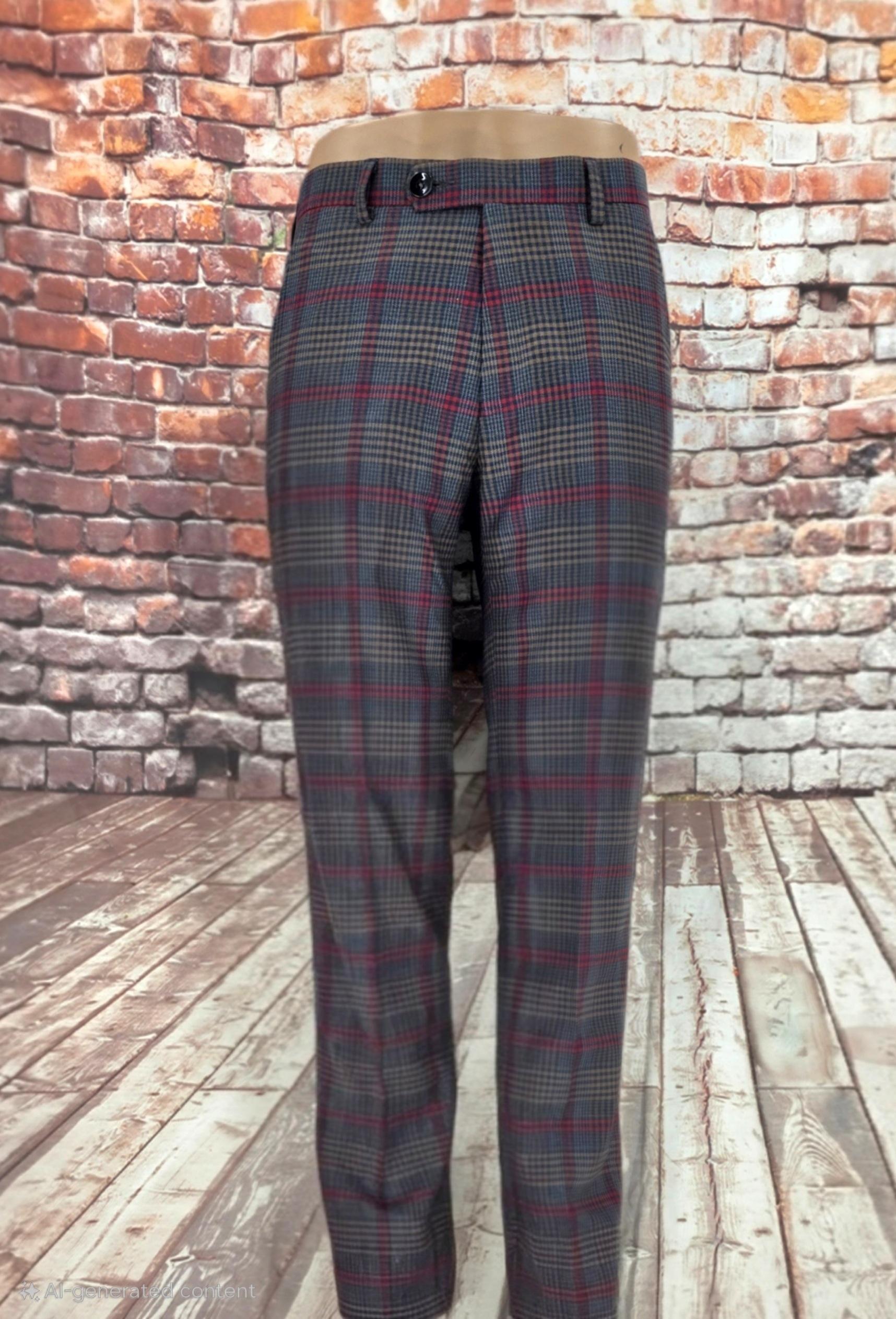 Stanley - Red Check Suit