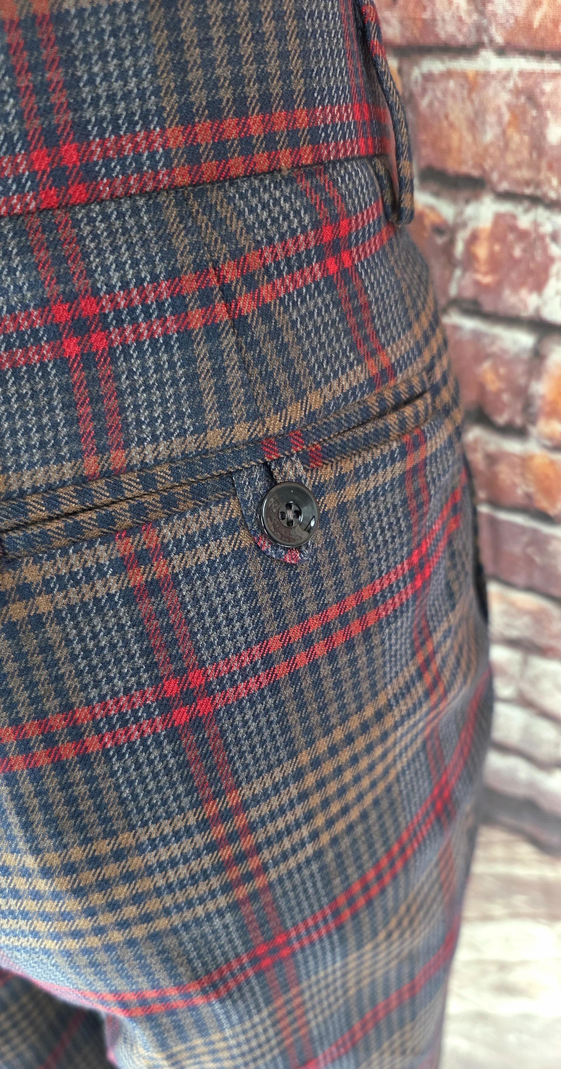 Stanley - Red Check Suit