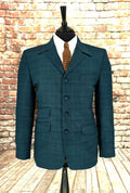 Carter - Teal POW Checked Suit