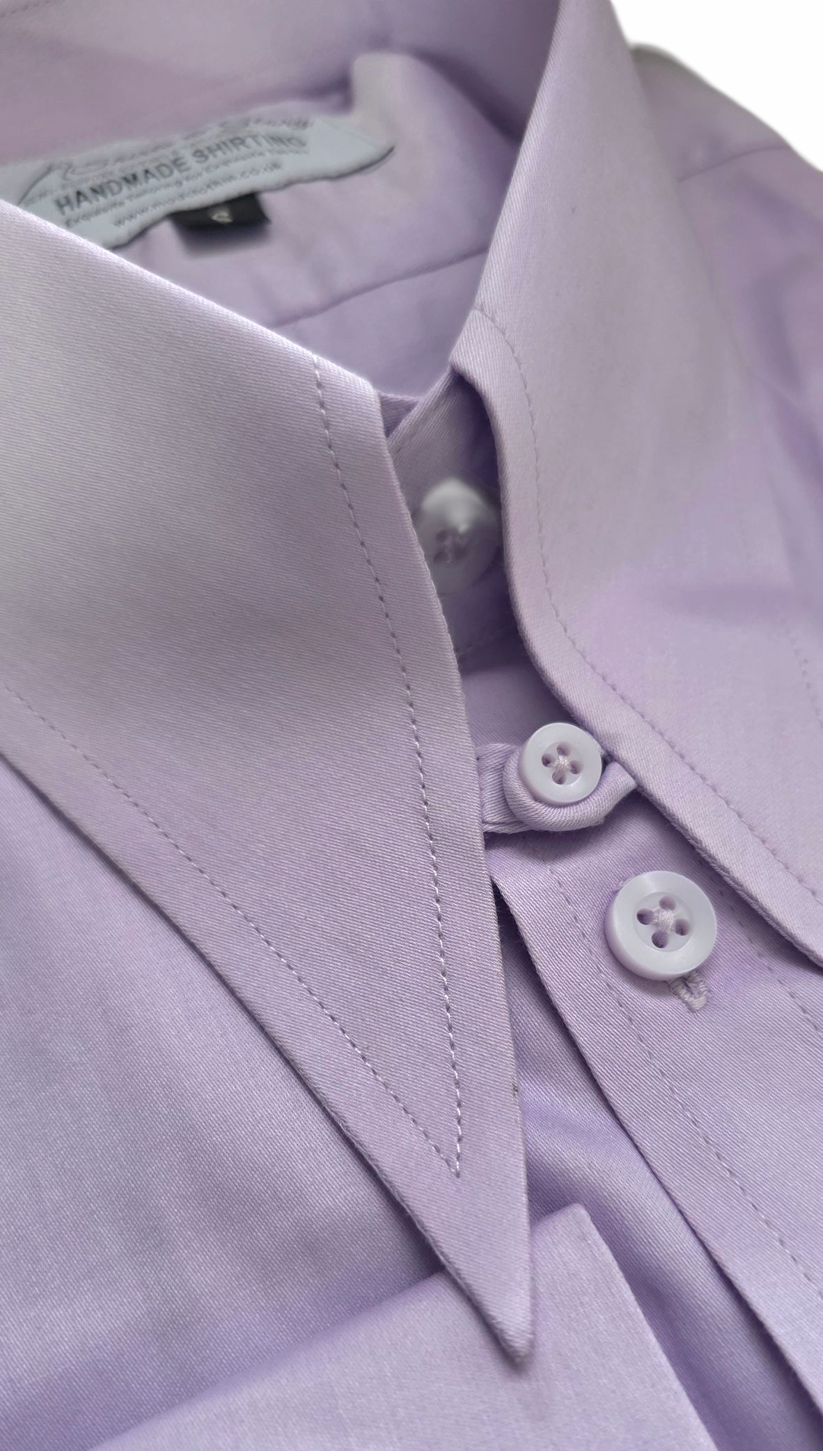 Clark Pale Green Spearpoint Collar Shirt Long Sleeve