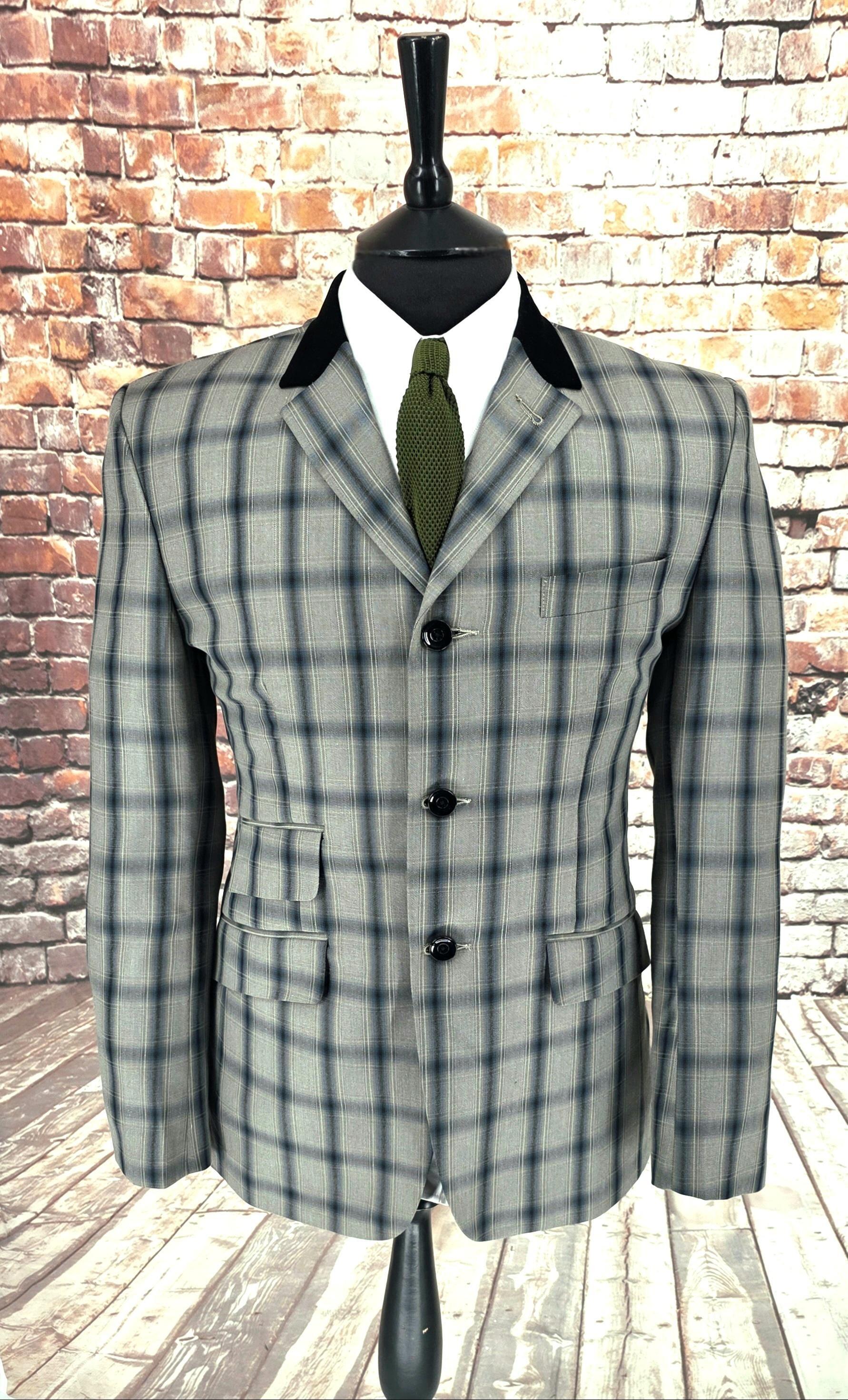 Mod Grey checked jacket