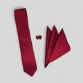 The Trio – Tie, Pocket Handkerchief & Cufflinks Set