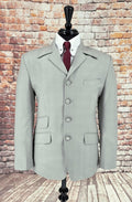 The Cadel – Warm Grey Fine Prince of Wales Check Suit