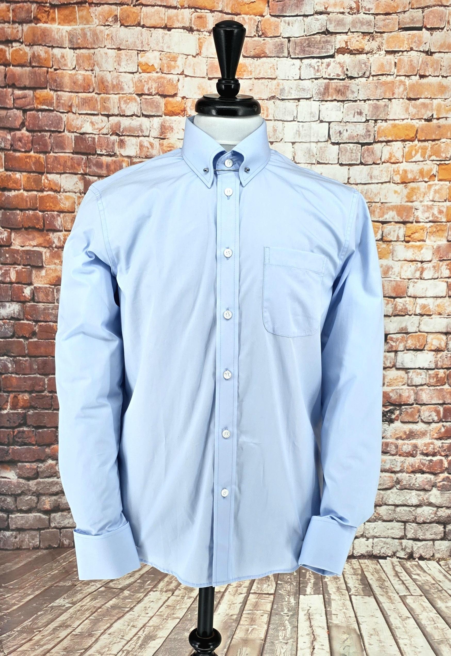 Davidson - Sky blue Pin Collar Shirt