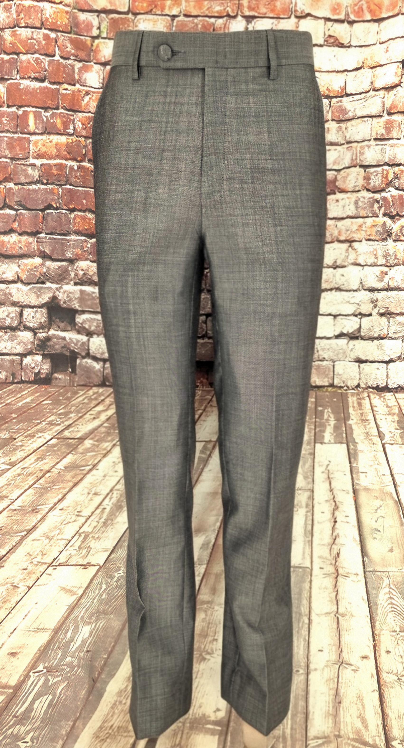 Alf - Warm Two Tone Silver Grey & Black Beatles Inspired Mohair Suit