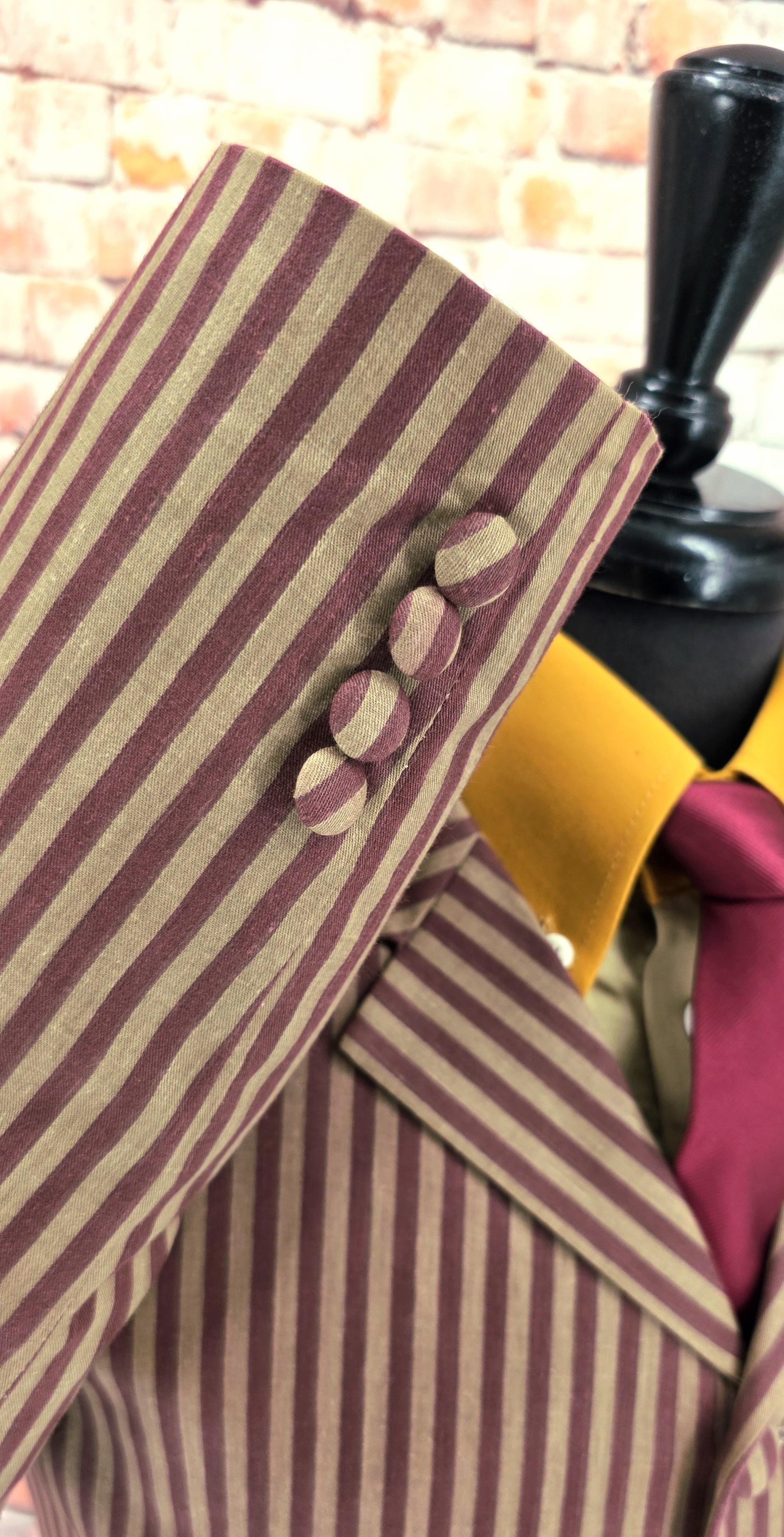 Howard - Brown Striped Boating Blazer