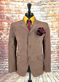 Howard - Brown Striped Boating Blazer