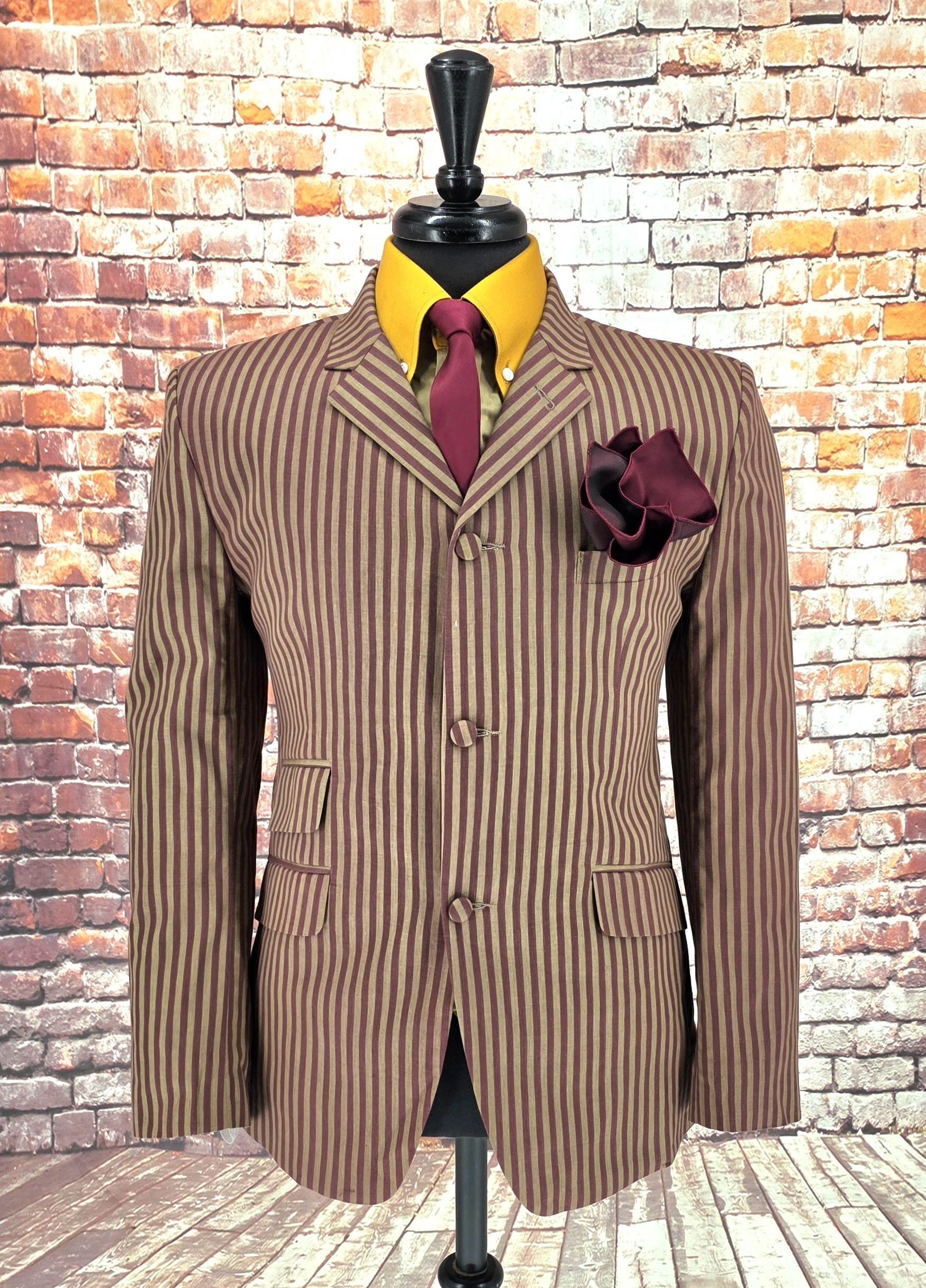 Howard - Brown Striped Boating Blazer