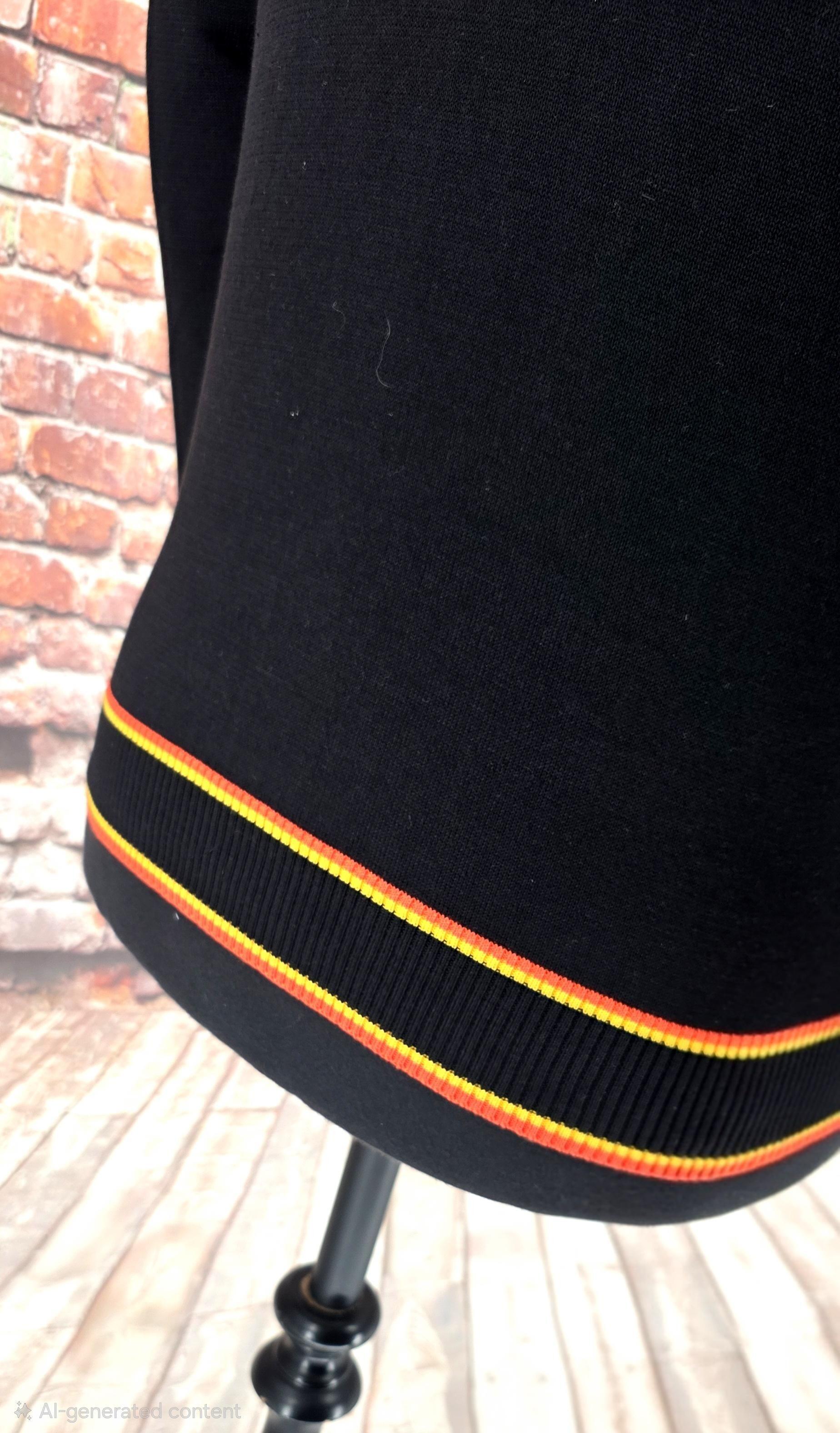 Men's Retro Stripe Button Up Cardigan