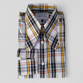 Peggy- Women's Checked Short Sleeve Beadle Shirt