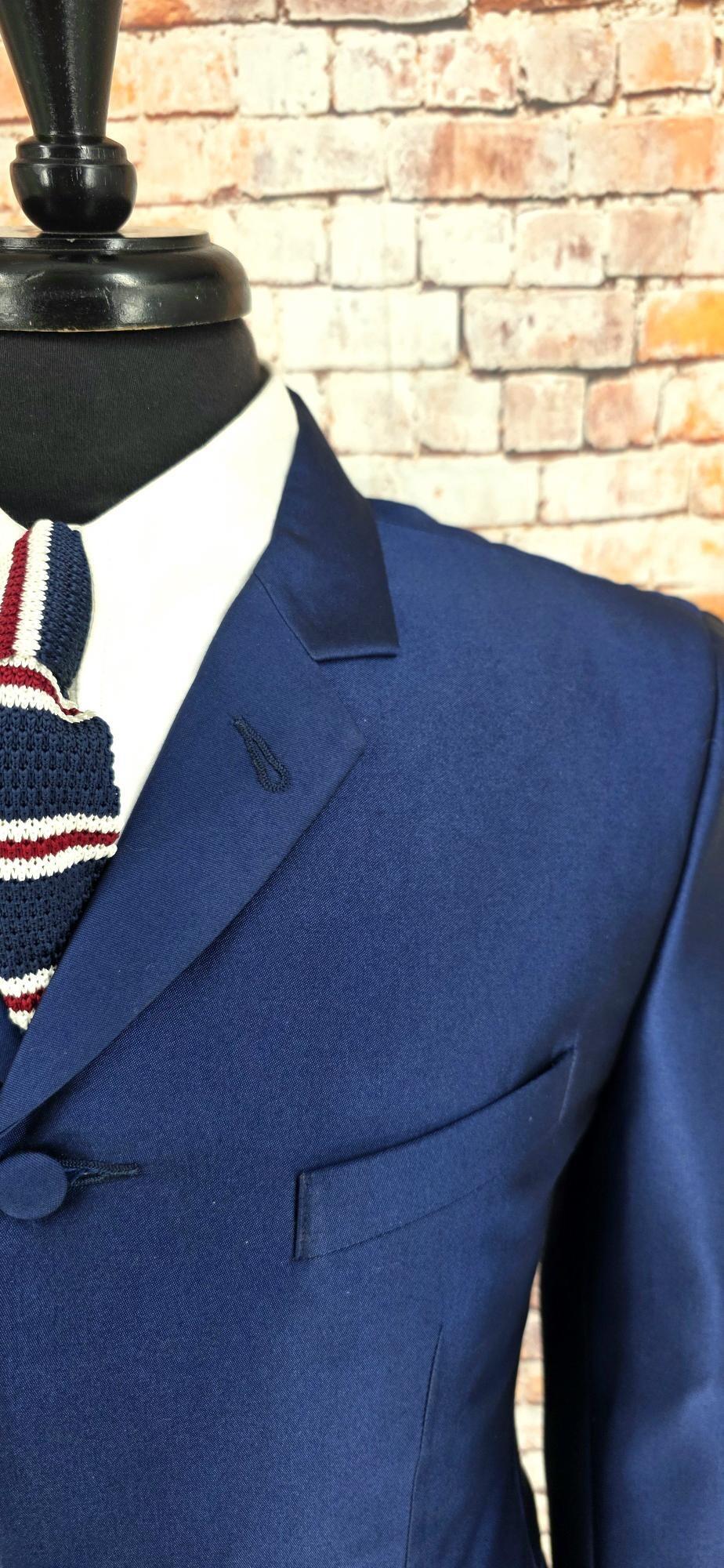 Sexton - Blue Tonic Mod Style Suit.