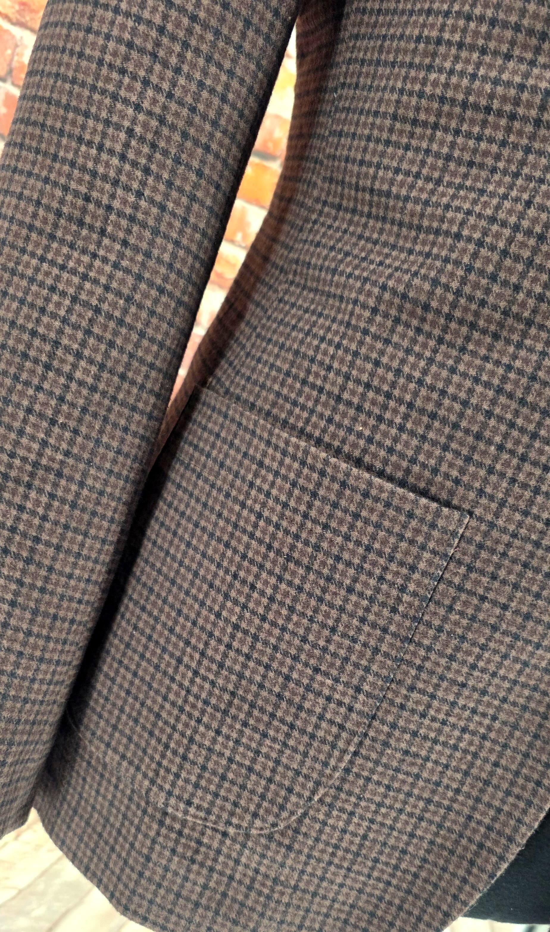 The Huxley – Brown Houndstooth Jacket