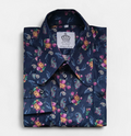 Vince - Navy Floral Paisley Shirt