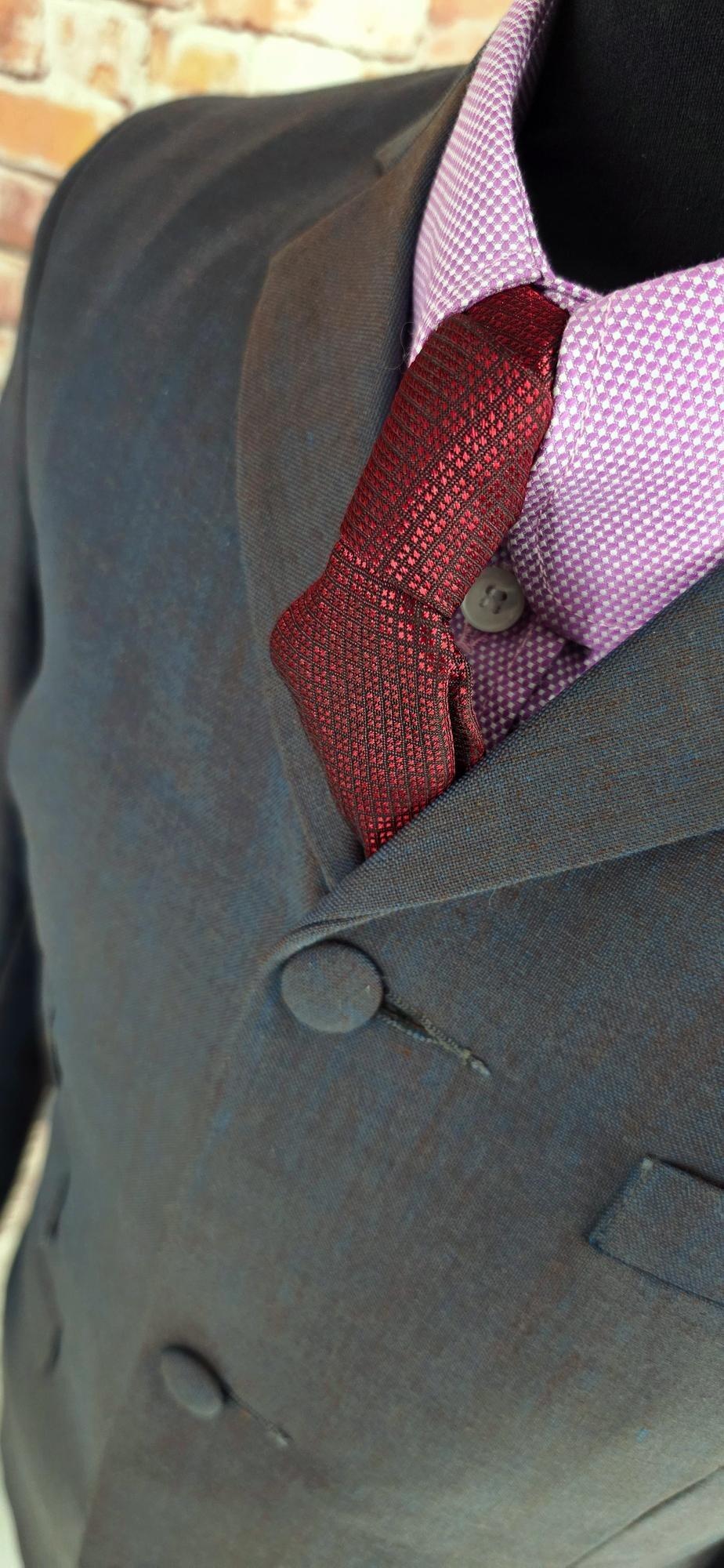 Bevan - Beautiful Teal & Ginger Two-Tone Suit