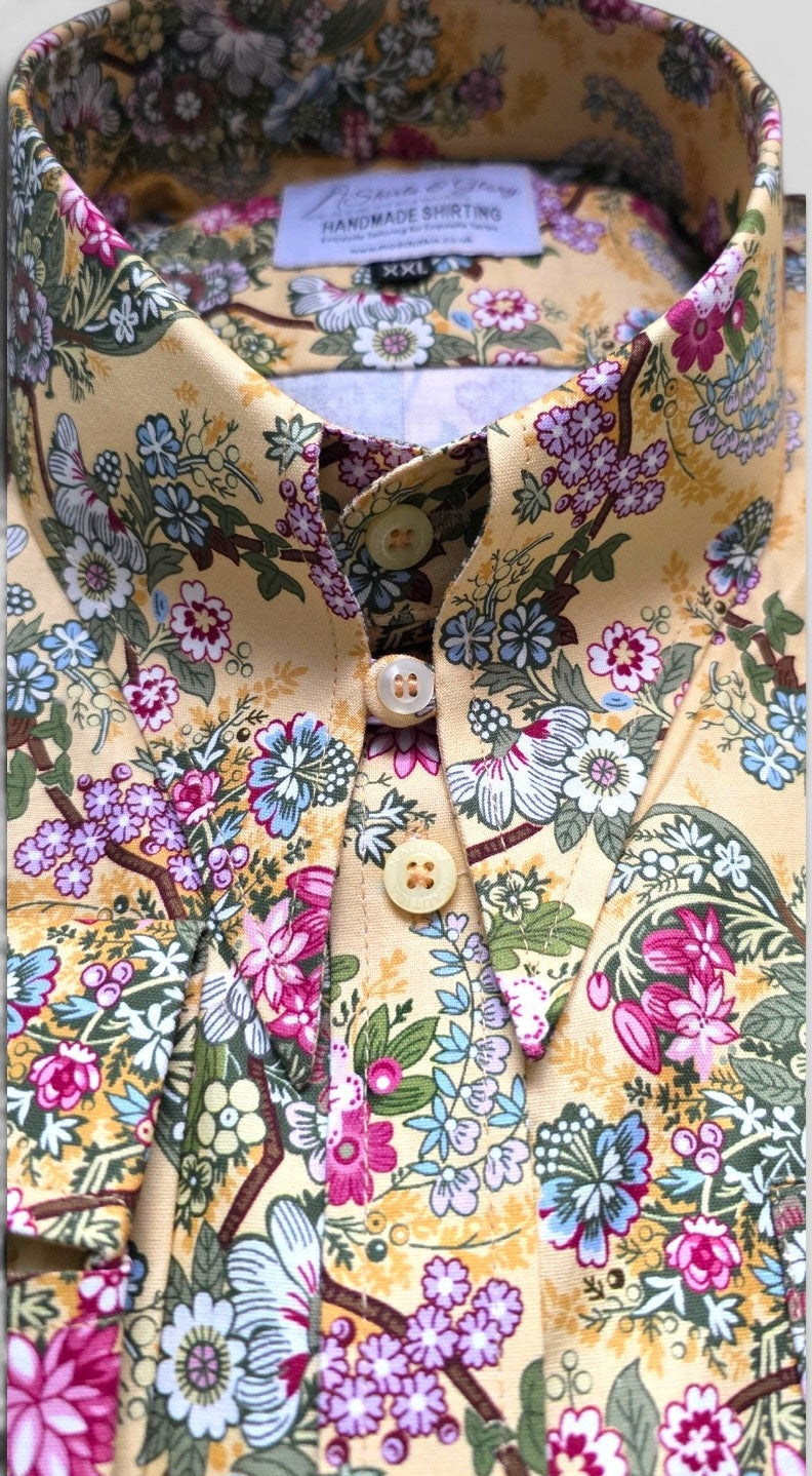 Gabe - Floral Lemon Shirt